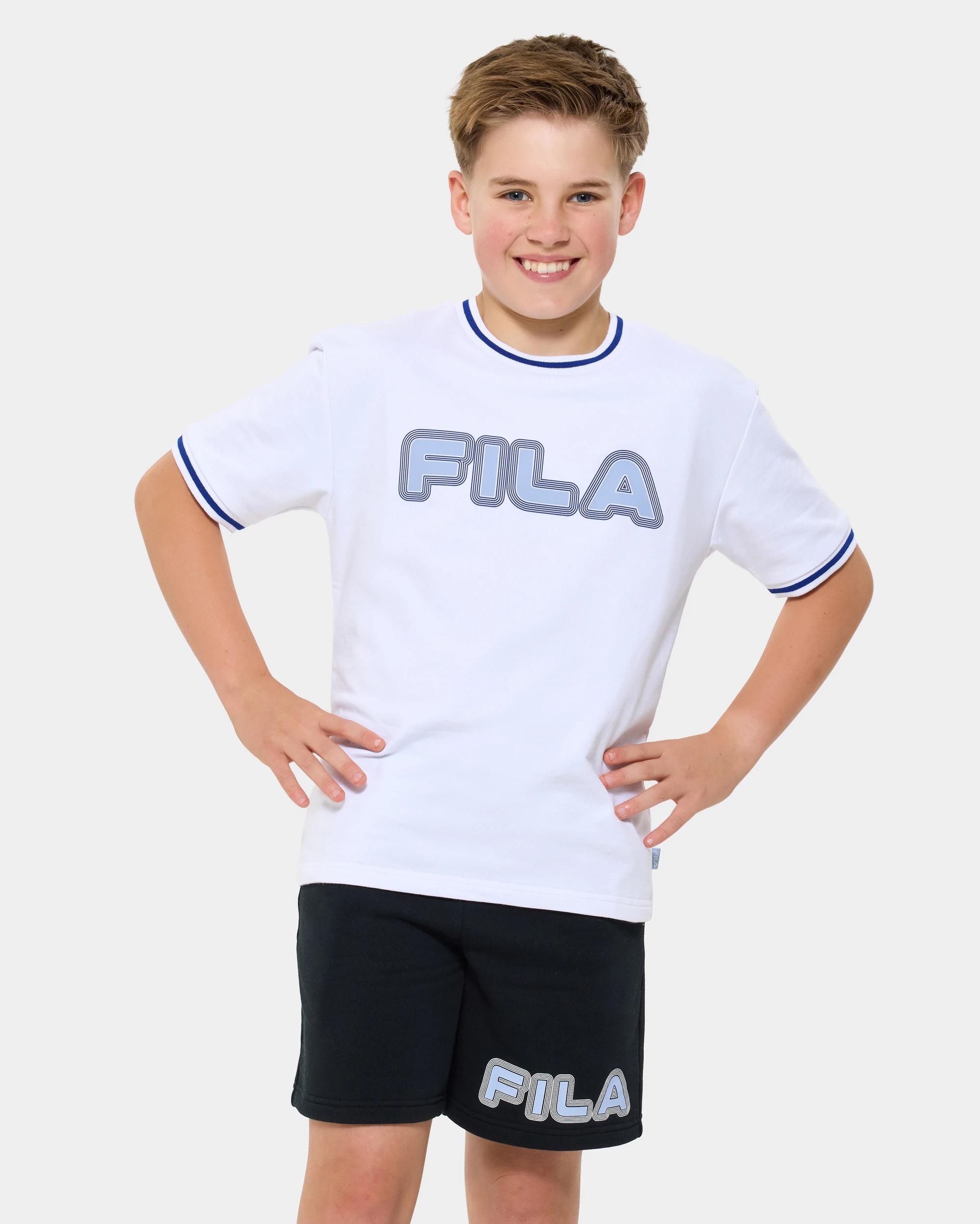 1 Fila Rocco Short Sleeve T-Shirt WHITE, 1 of 7