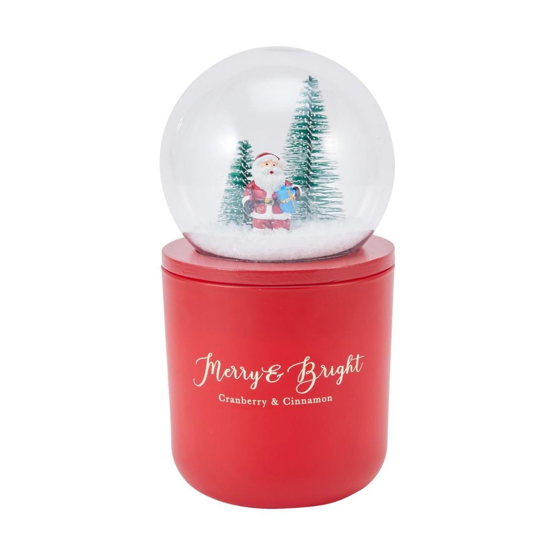 1 Christmas Merry & Bright Globe Candle, 1 of 6