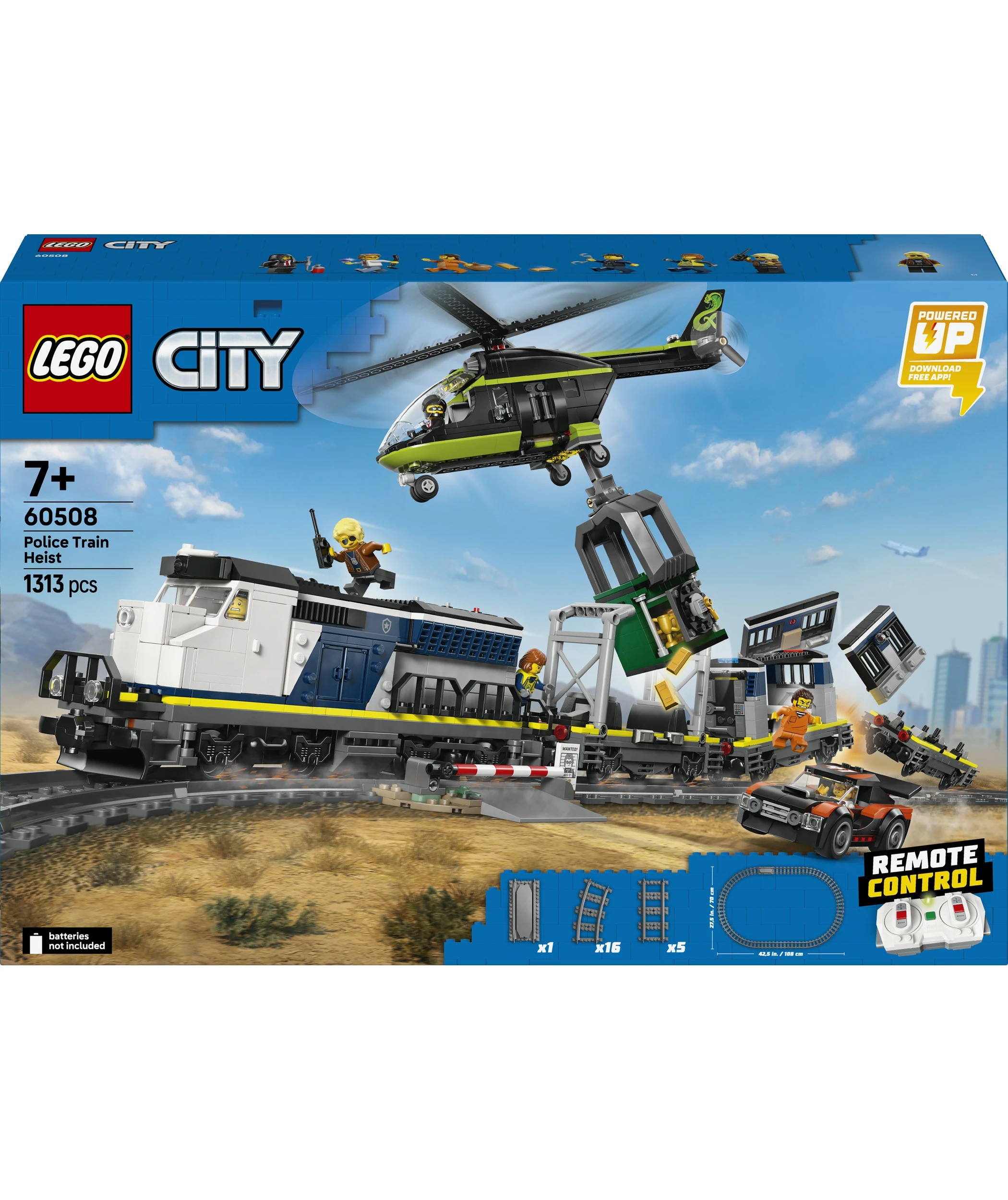 1 LEGO City Police Train Heist 60508, 1 of 10