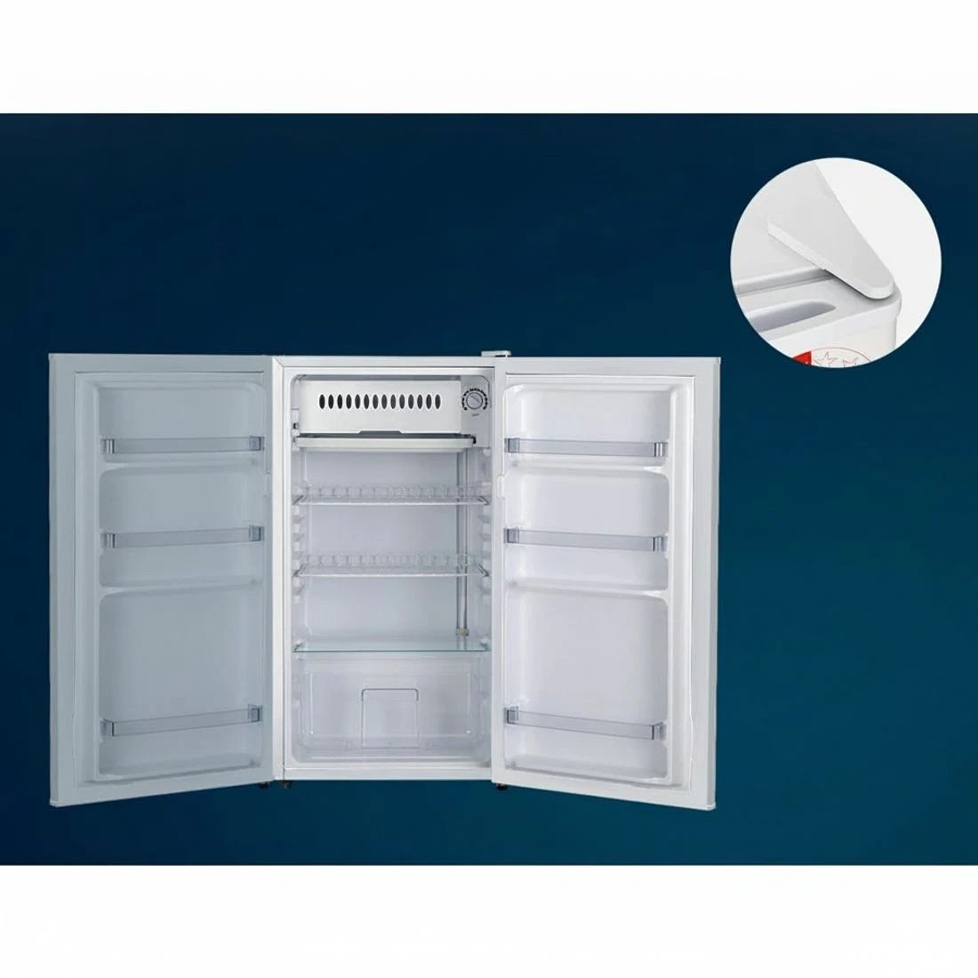 6 Devanti 95L Bar Fridge - White, 6 of 7