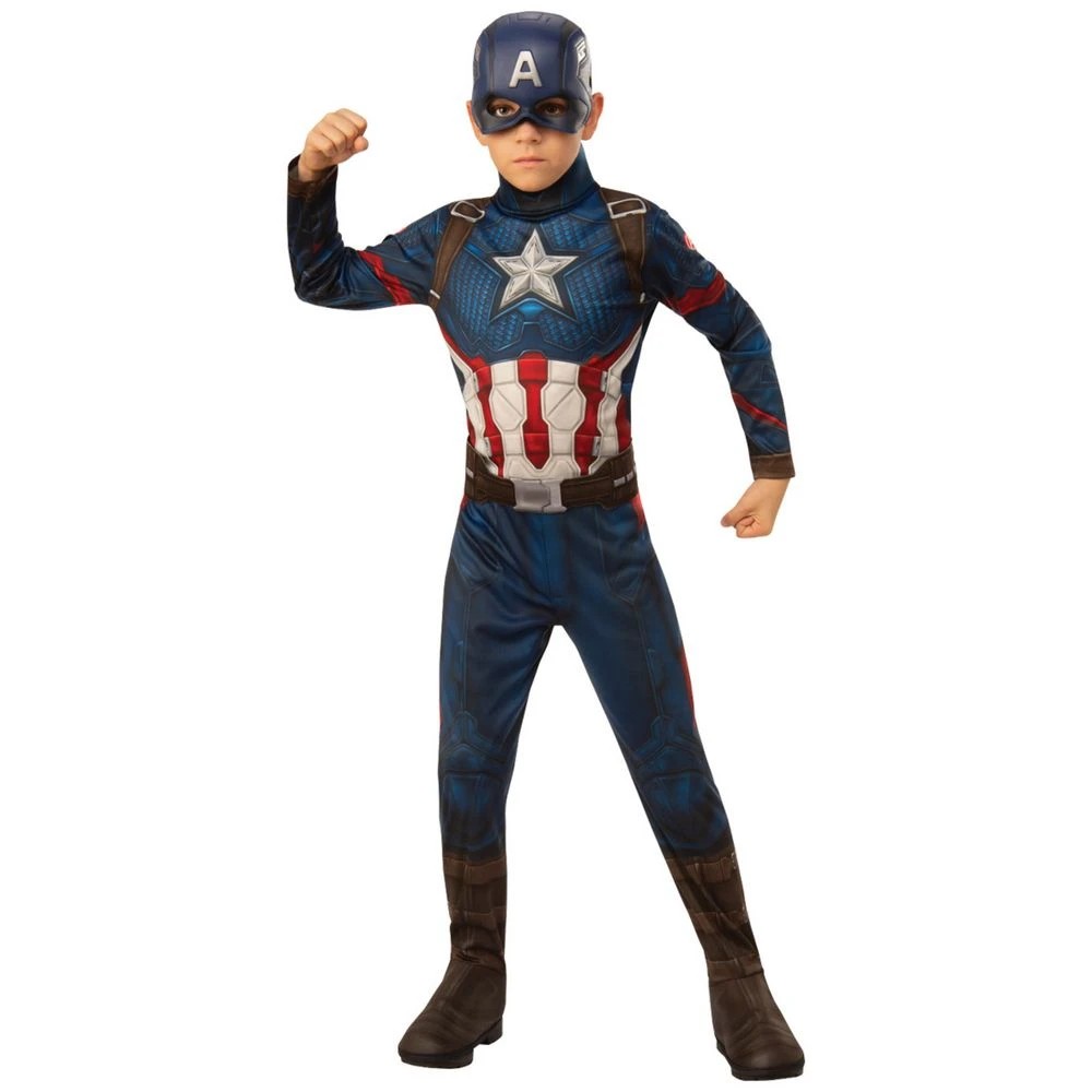 1 Rubies Captain America Costume 6-8 Years, 1 of 4