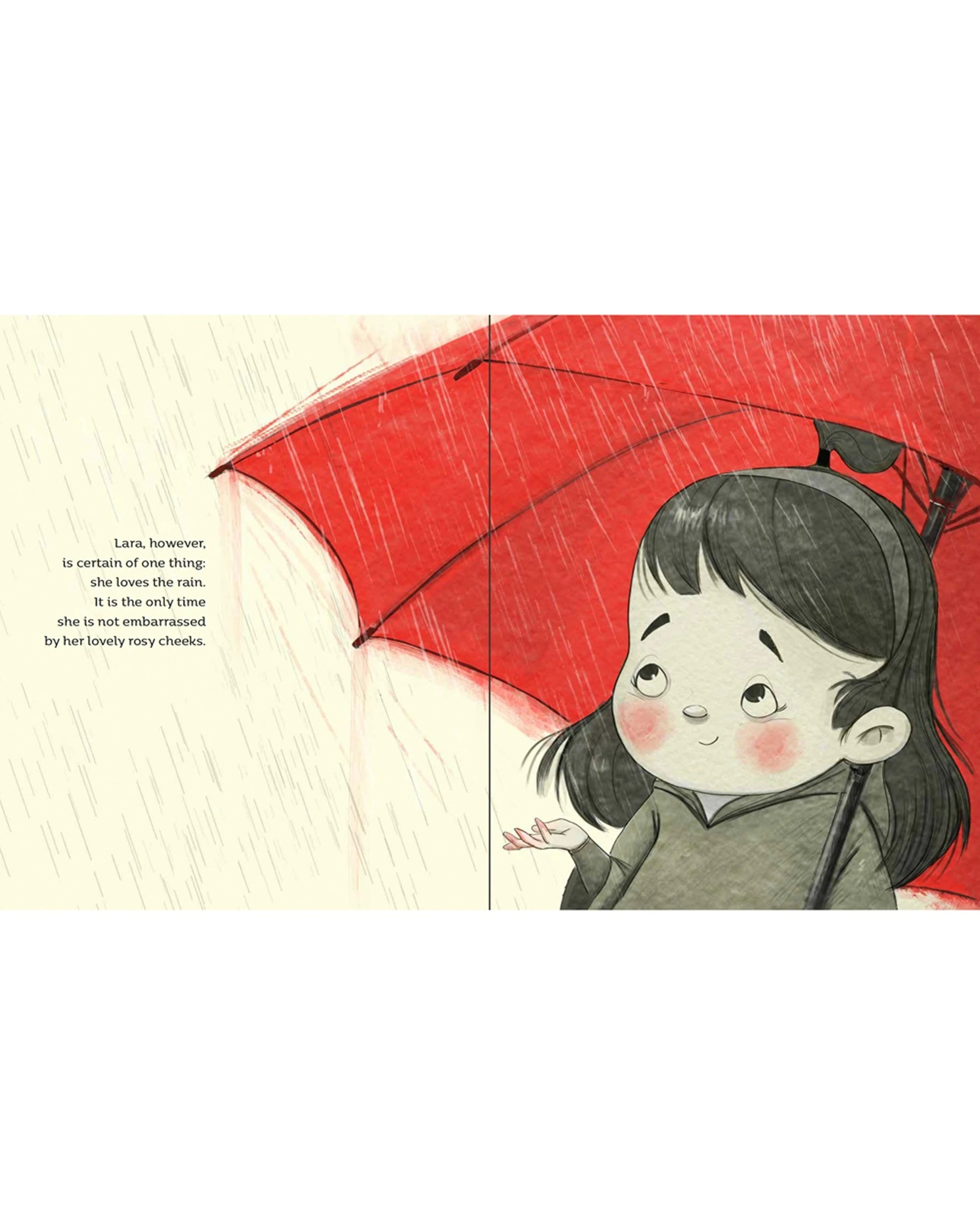 2 Sassi Story Book Kids Children Reading Lara And The Umbrella - Multi, 2 of 3
