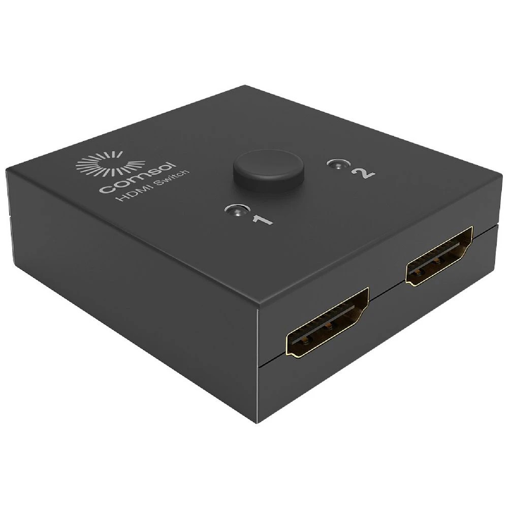 1 Comsol 2 Port Bi-directional 4K HDMI Switch, 1 of 3