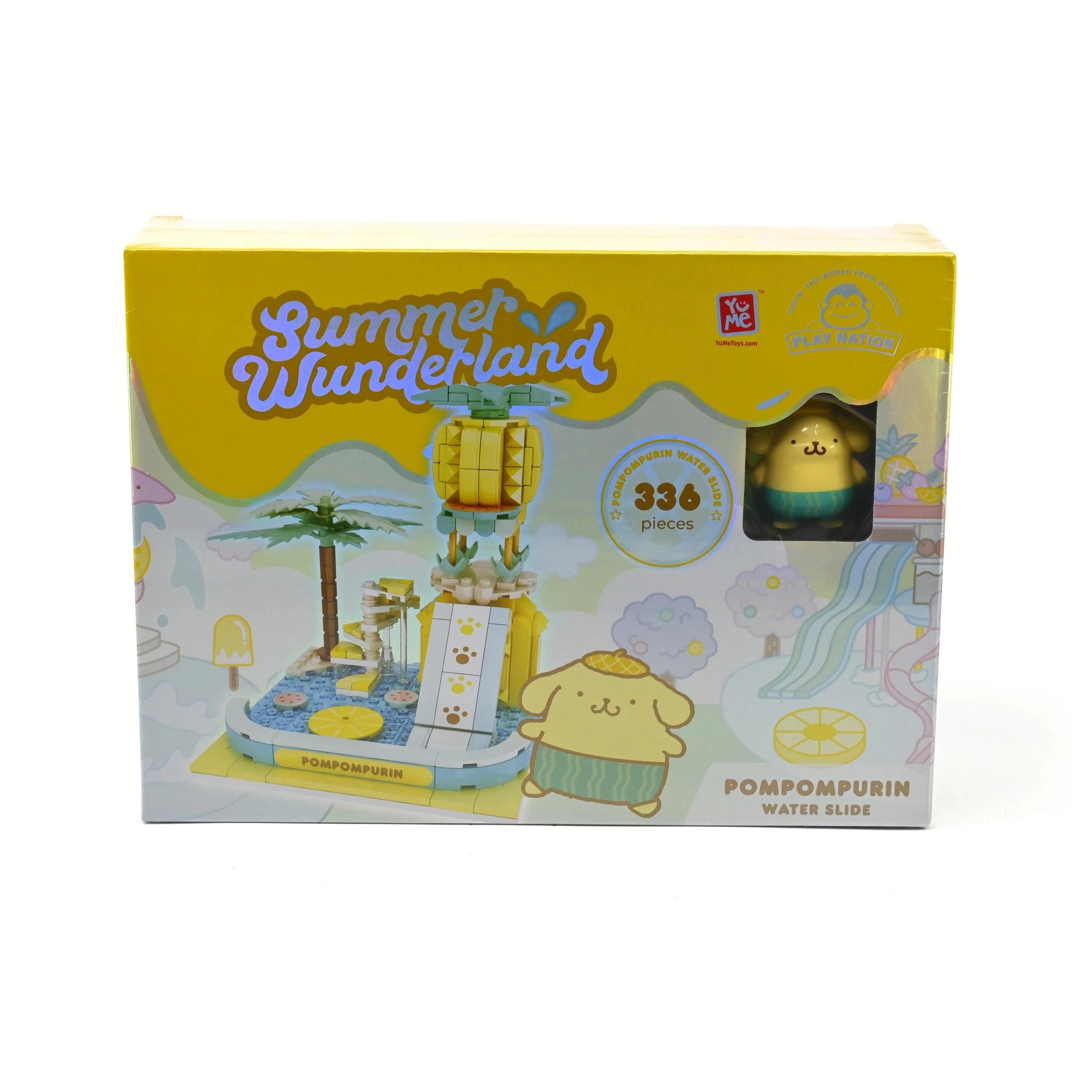 5 Hello Kitty - Yume Blocks Summer Wunderland- Pompompurin Water Slide - Multi, 5 of 5