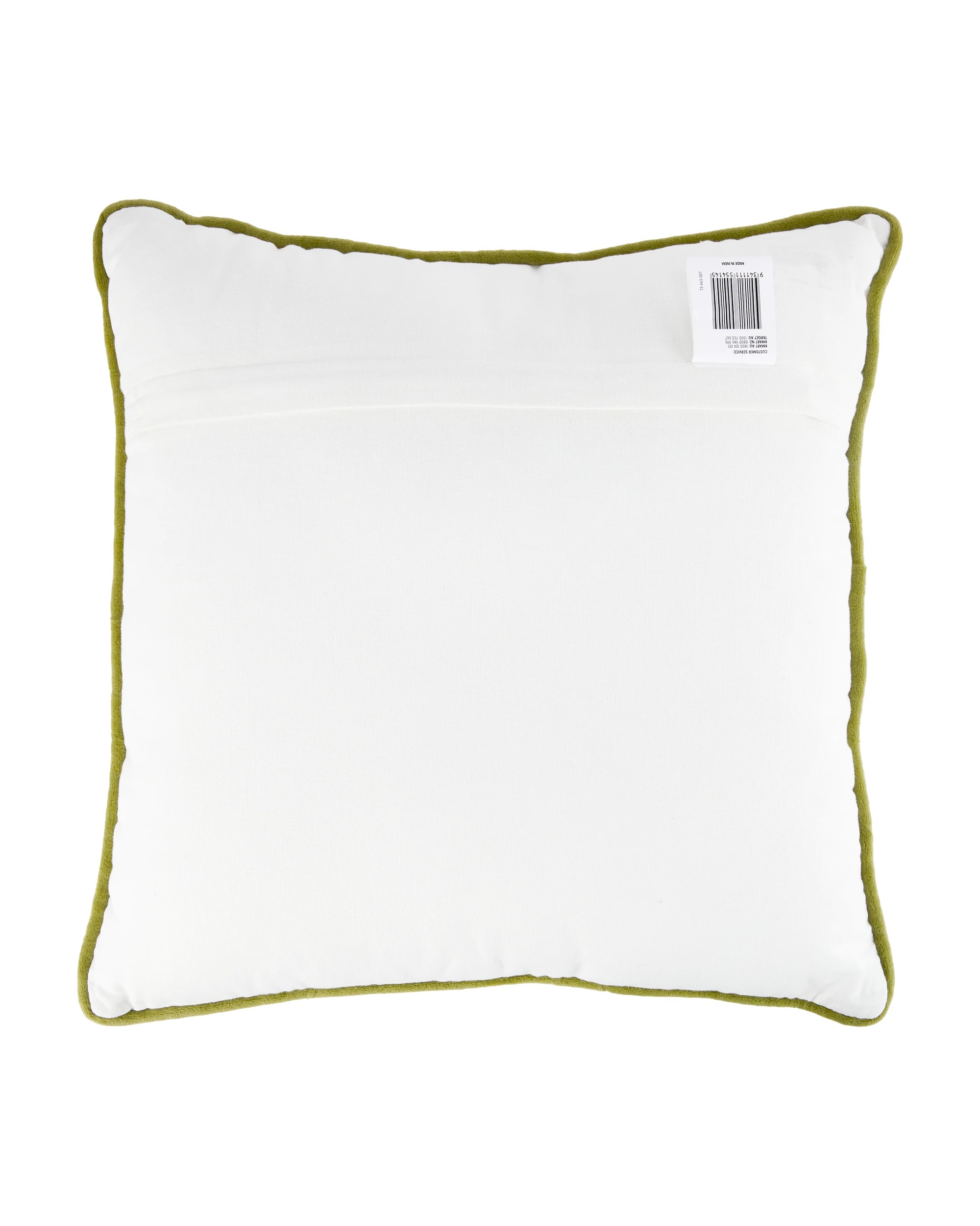 3 43cm Bunny Cushion - Green, 3 of 4