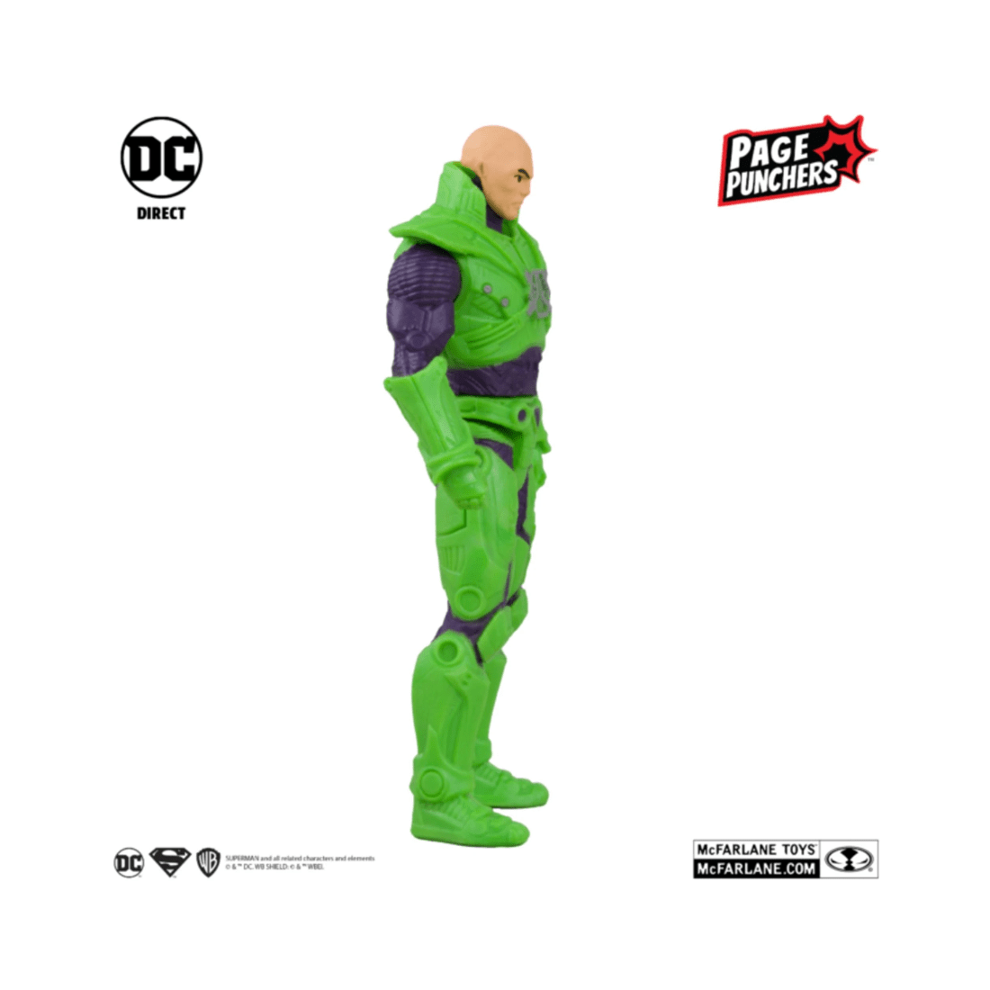 5 McFarlane Toys DC Page Punchers Forever Evil Lex Luthor 3 inch Action Figure with Comic Book, 5 of 8