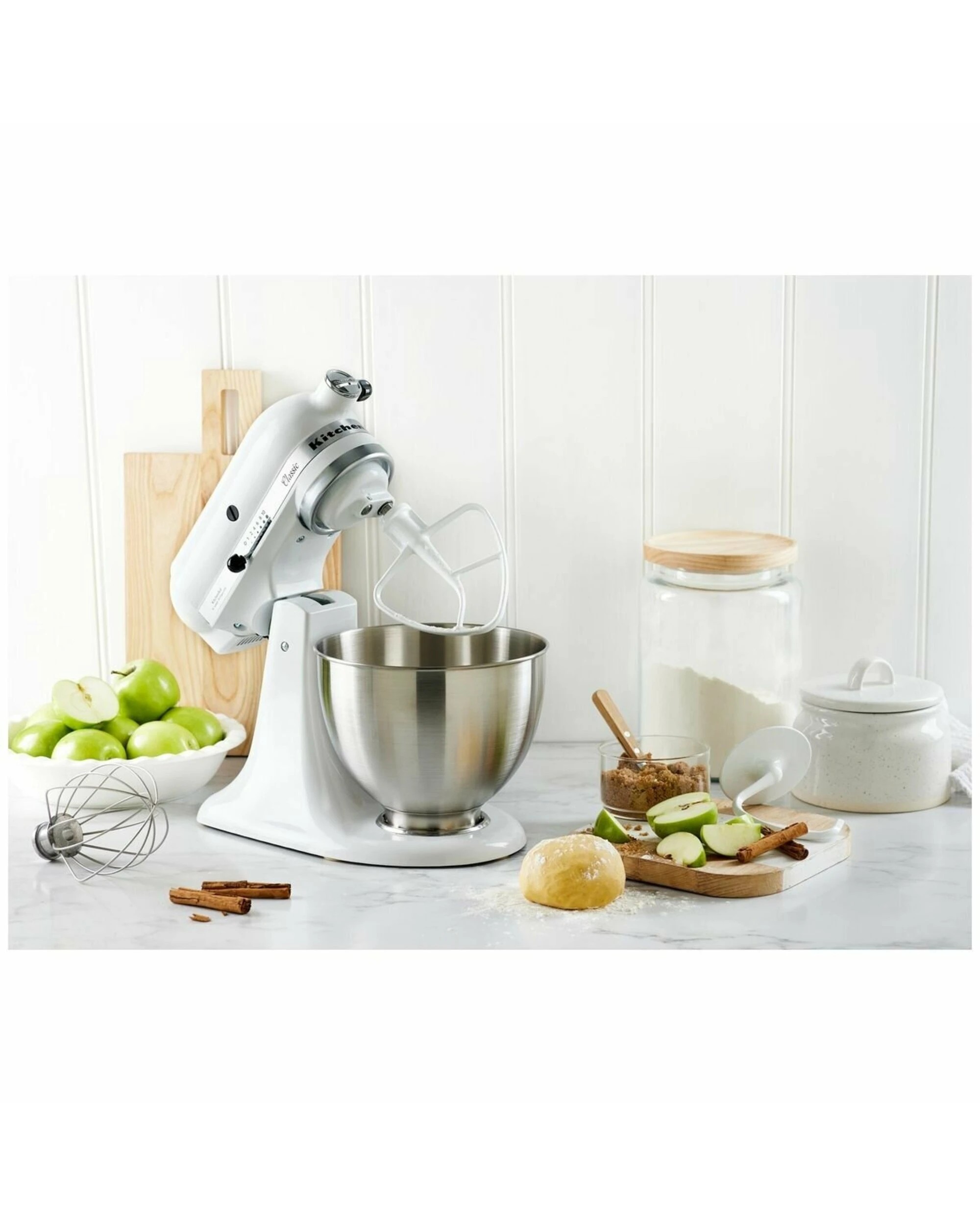 3 KitchenAid Classic Tilt Head Stand Mixer - White, 3 of 5
