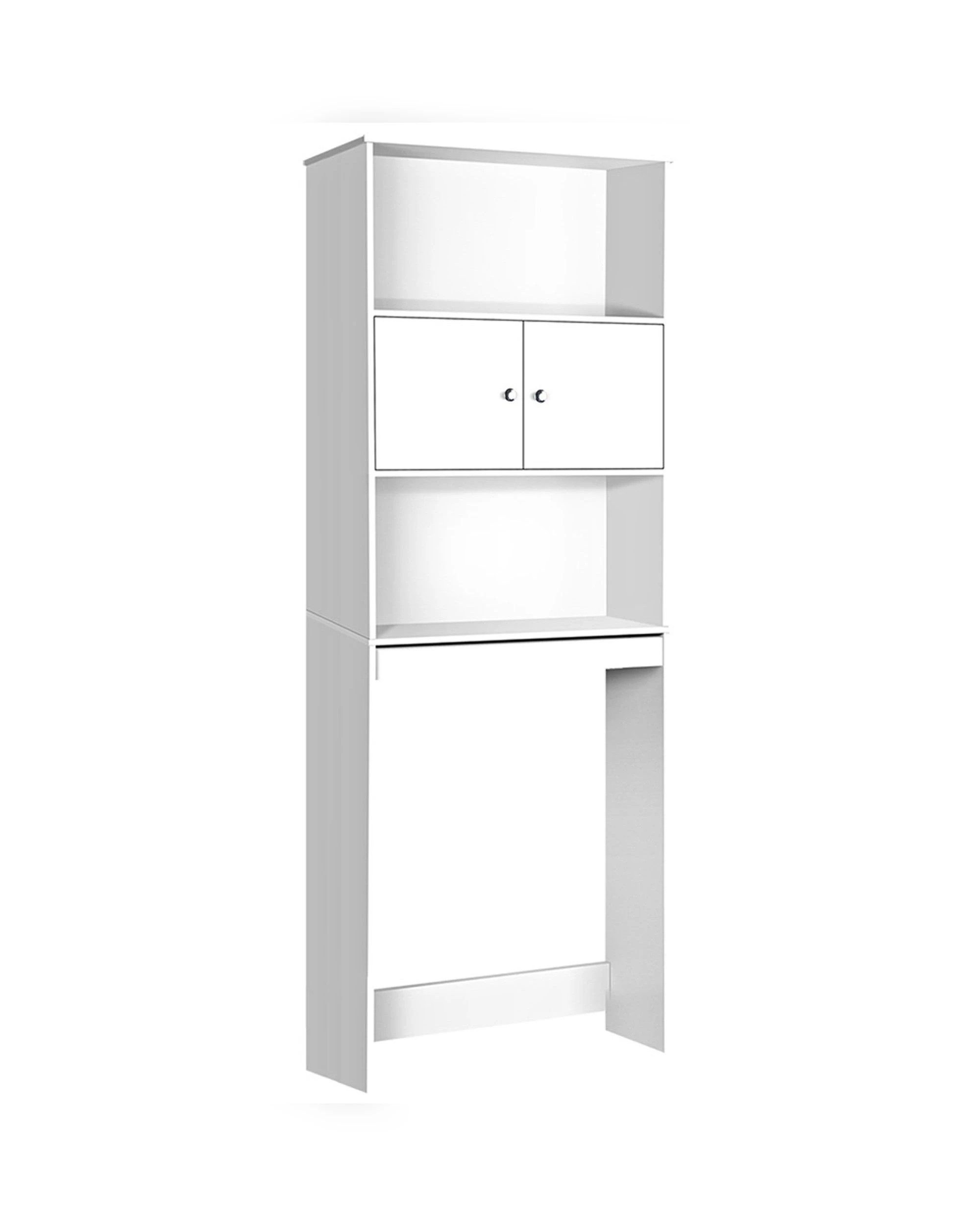 1 Artiss Bathroom Cabinet Over the Toilet Storage Shelf - White, 1 of 10