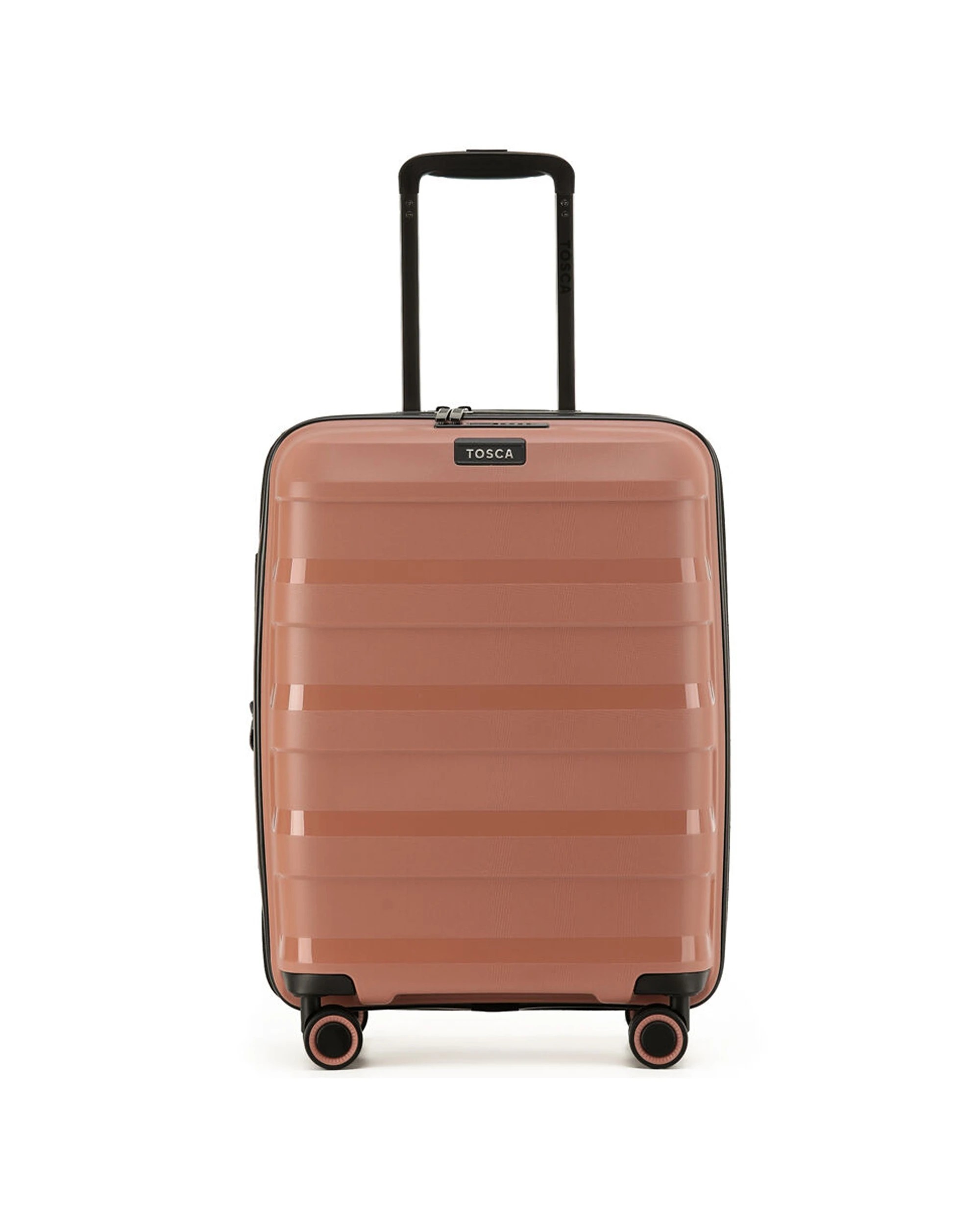 1 Tosca Comet 20 In Onboard Hard Shell Luggage/Suitcase - Brown, 1 of 4