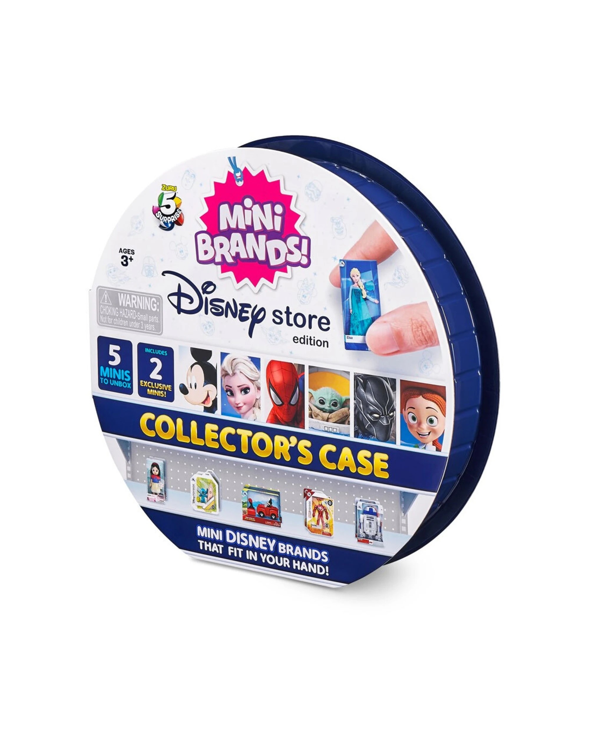 3 Zuru 5 Surprise Disney Store Mini Brands Collectors Case 3 Plus 4 Pack
 - multi, 3 of 6