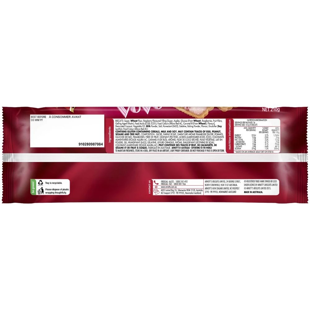 3 Arnott's Iced VoVo Biscuits 210g, 3 of 4