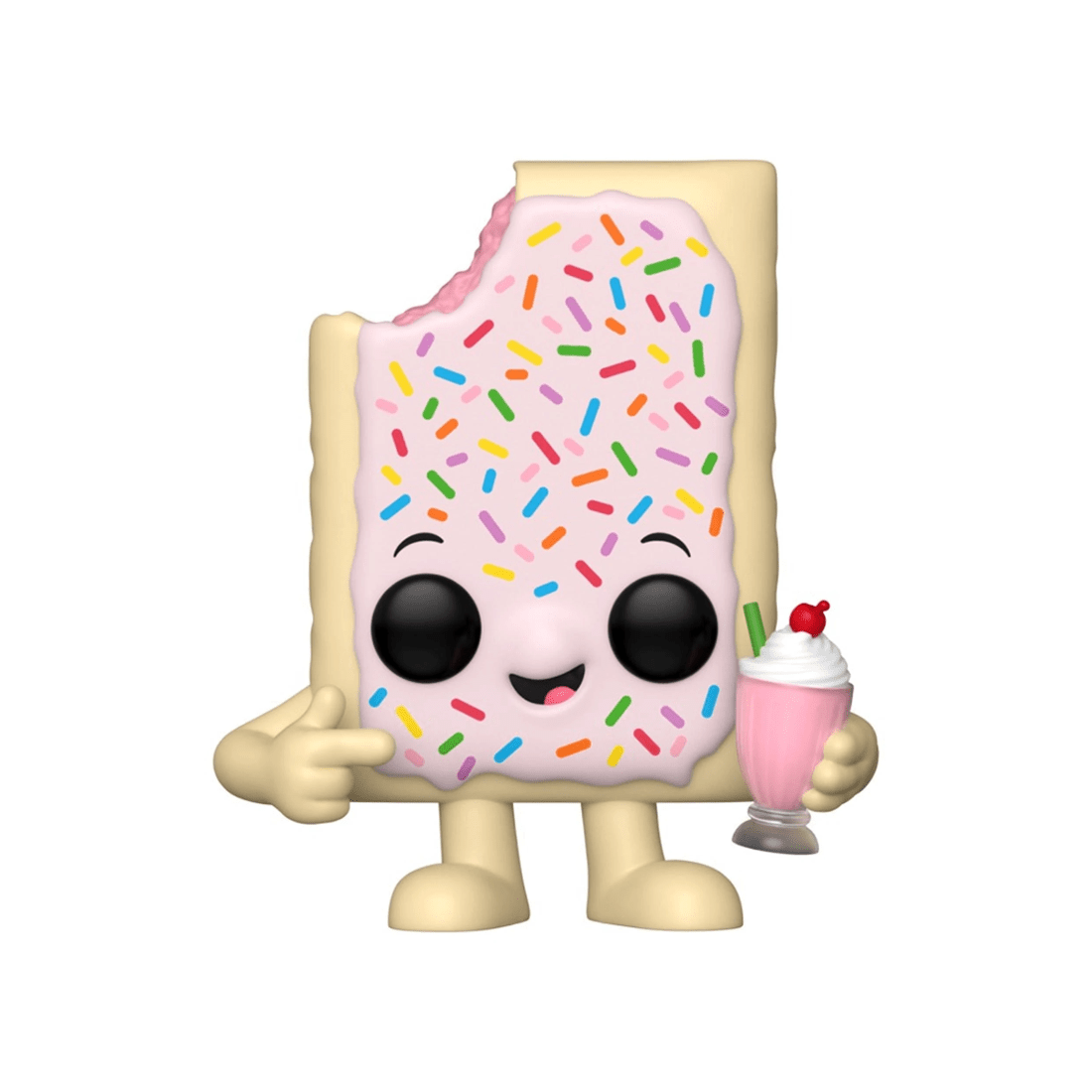 2 Funko Ad Icons: PopTarts - Pop-Tarts Mascot Strawberry Milkshake Funko POP! Vinyl, 2 of 3