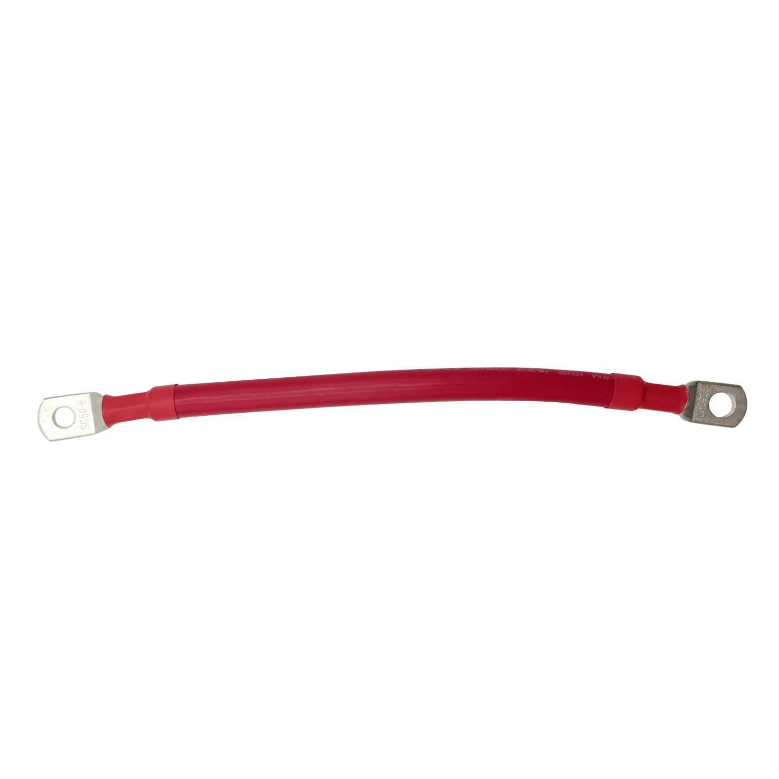 10 Gentrax 12V 100Ah Lithium Iron Phosphate Battery+0.2m 1AWG Battery Cable Power Wire Red, 10 of 10