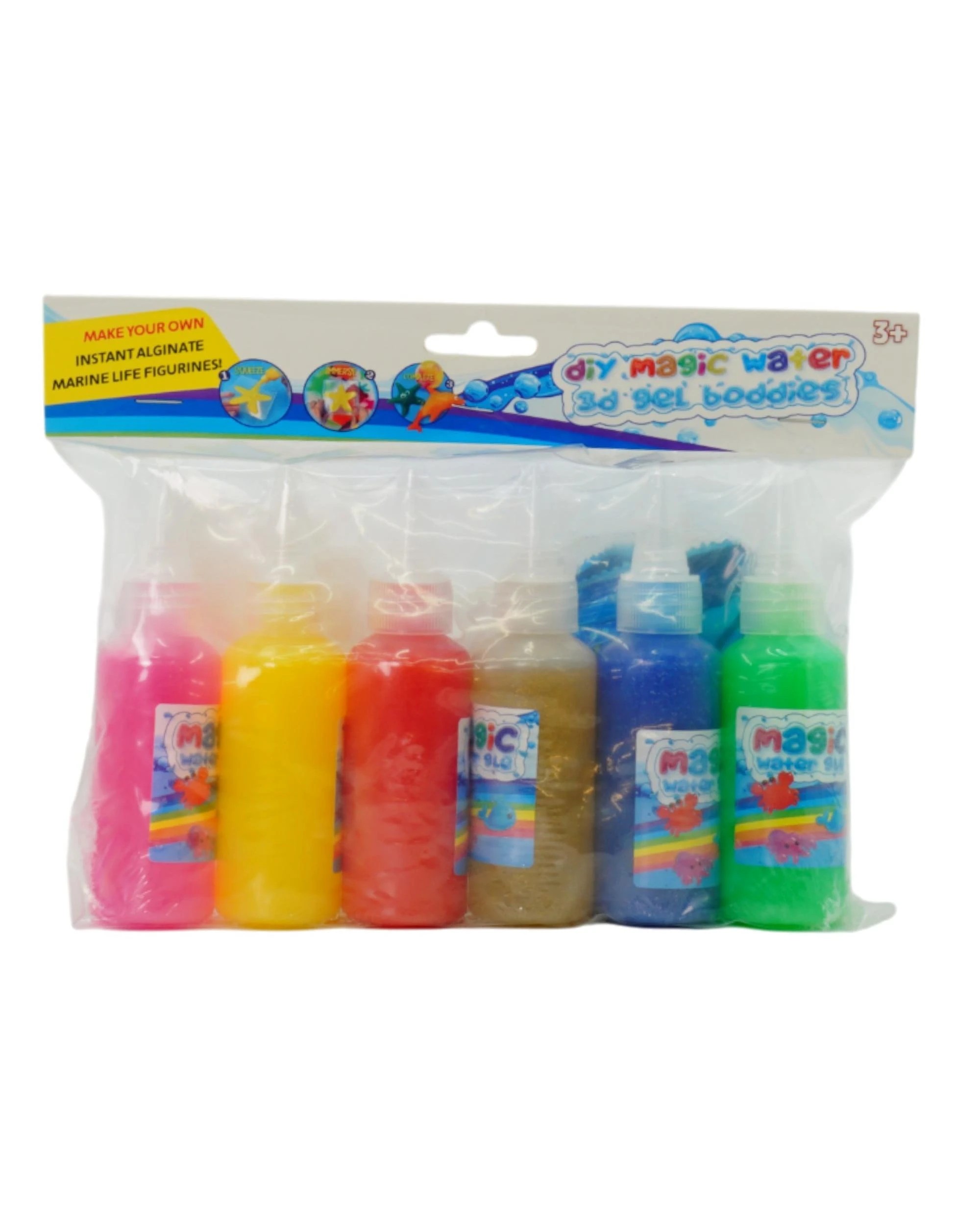 1 DIY Magic Water 3D Gel Buddies 14 Piece Refill Pack, 1 of 4