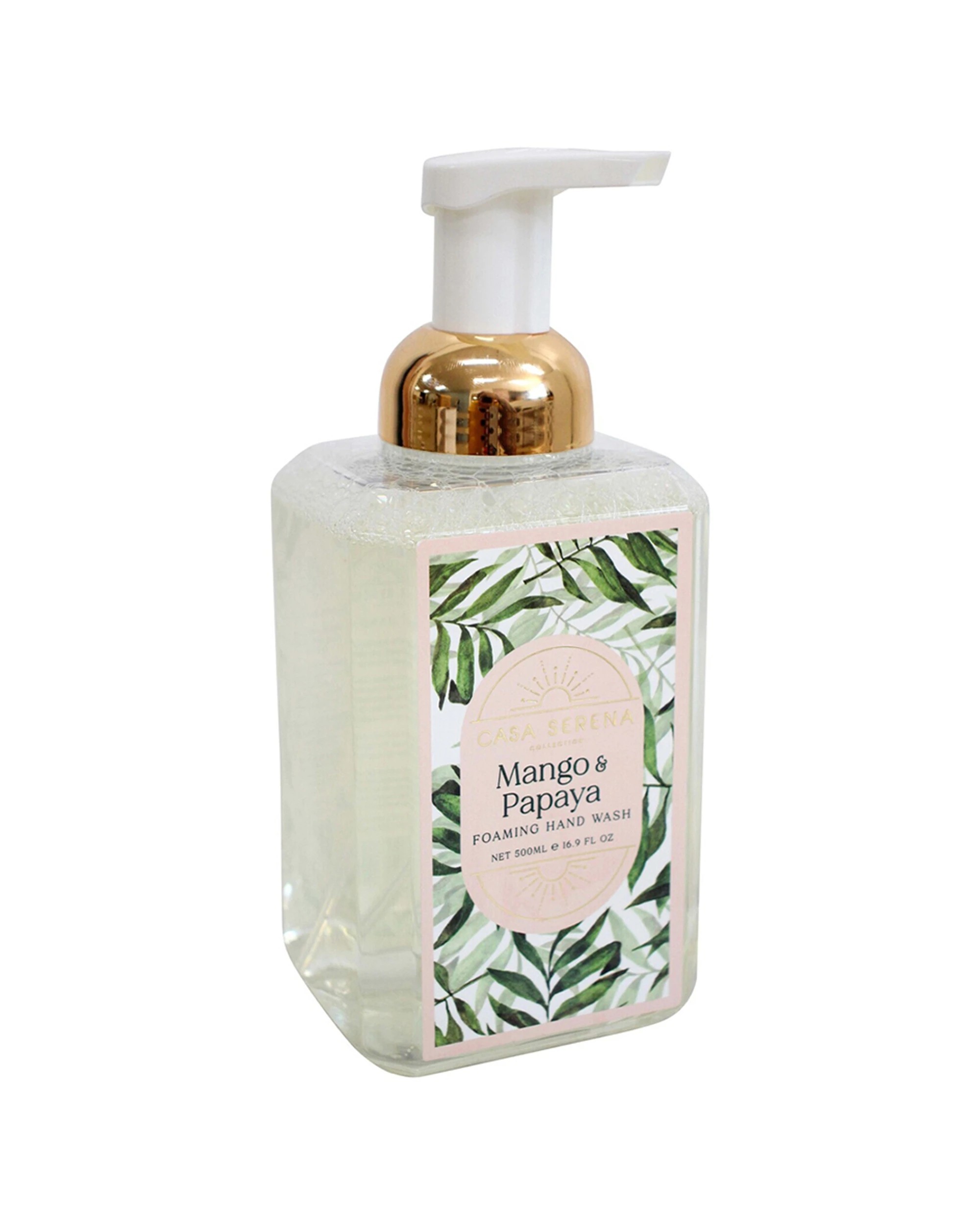1 LVD Casa Serena 500ml Foaming Hand Wash Liquid Mango and Papaya Tropical Scent Moisturising - Clear, 1 of 4