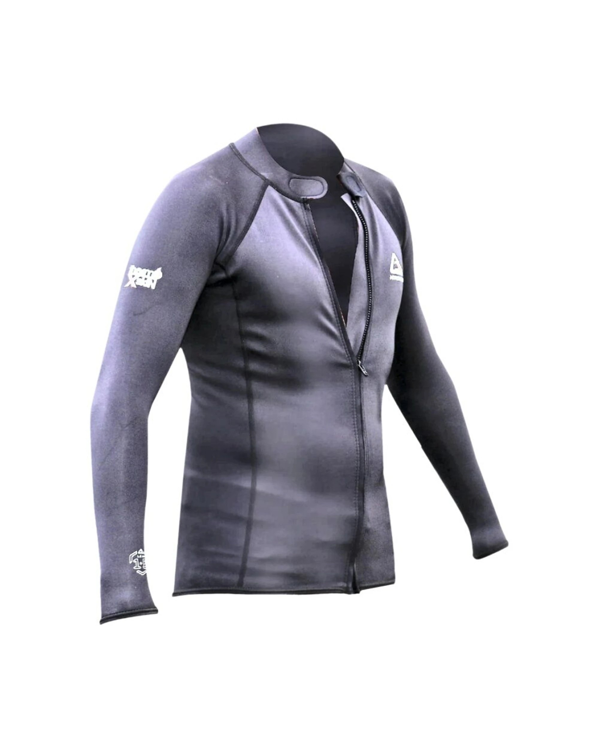 1 Adrenalin Neoprene Zipper Surf Top High Warmth Surfwear - S - Black, 1 of 1