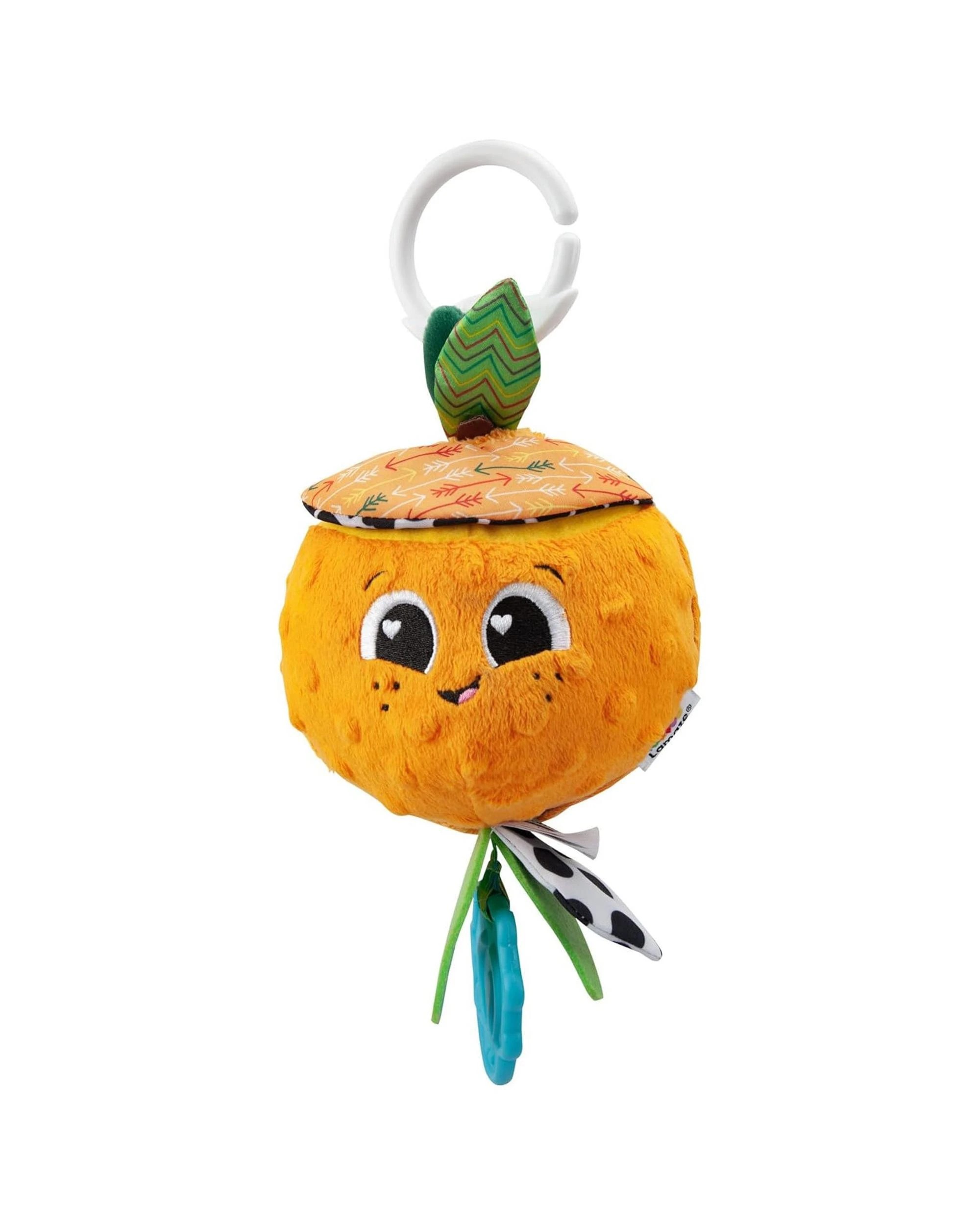 2 Lamaze Clip and Go Olive the Orange Plush - Orange, 2 of 9