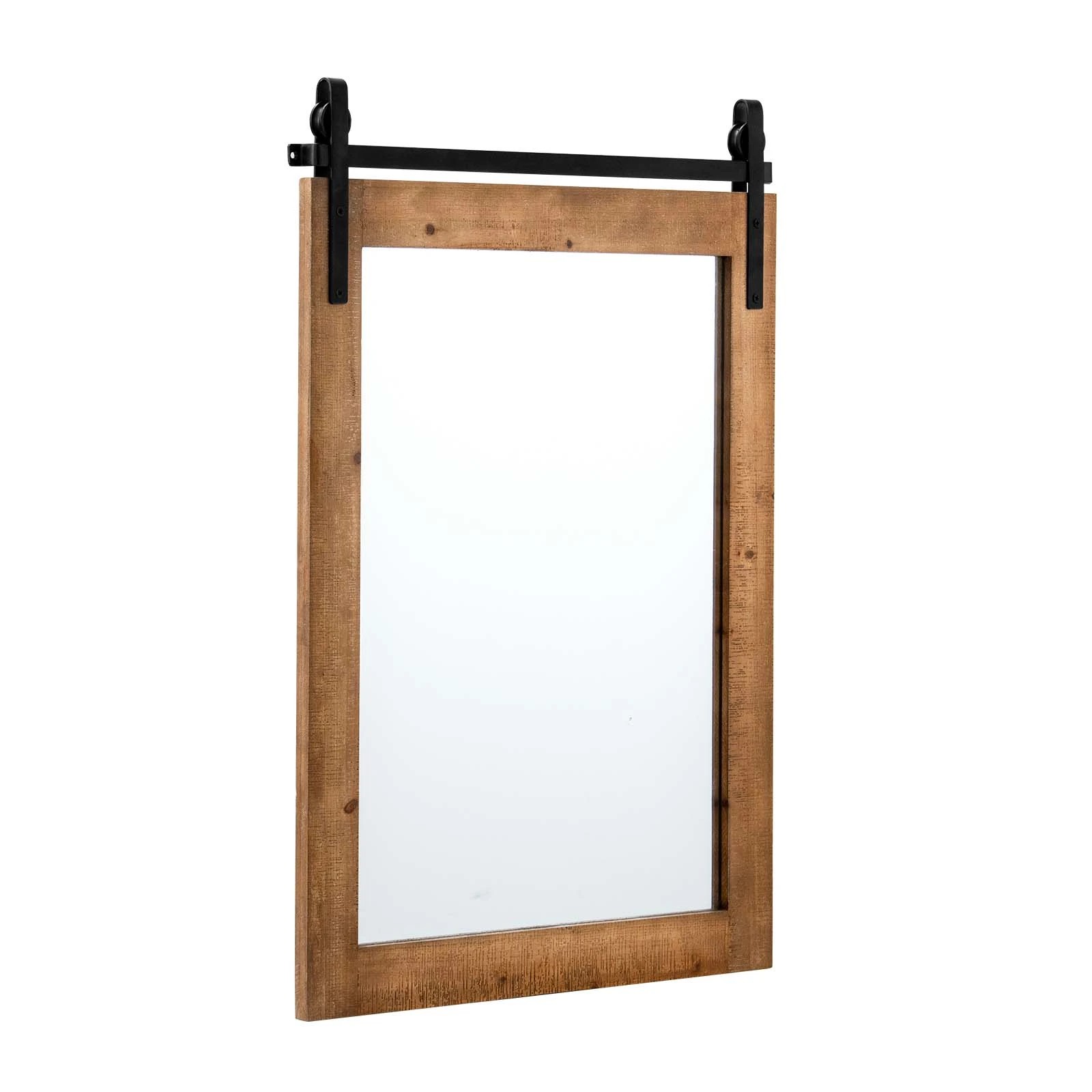 1 Costway 76.5x56cm Vanity Mirror Rectangle Mirror Wall Mounted Mirror, 1 of 1
