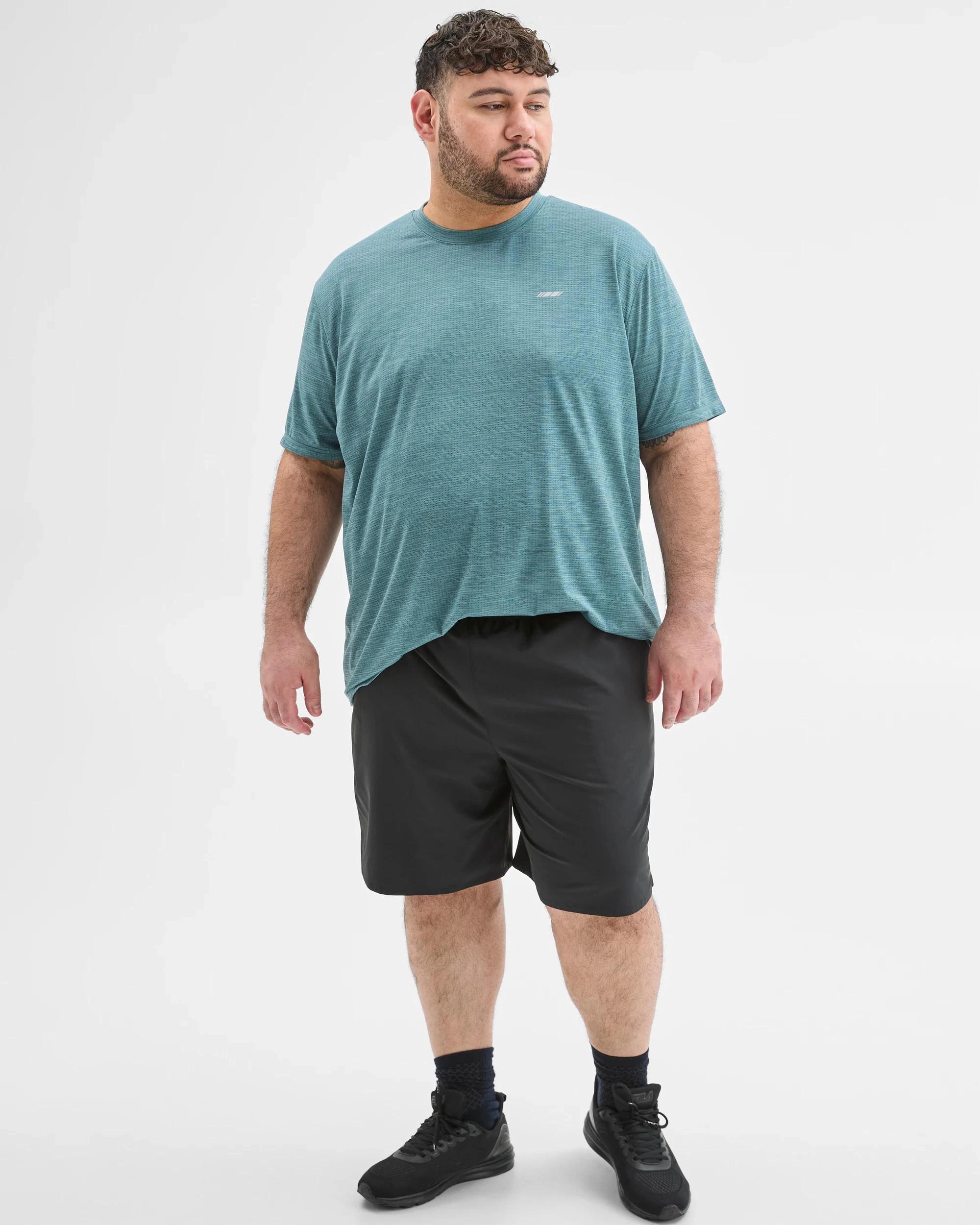 2 Target Man Plus Plus Size Active Woven Shorts BLACK, 2 of 6