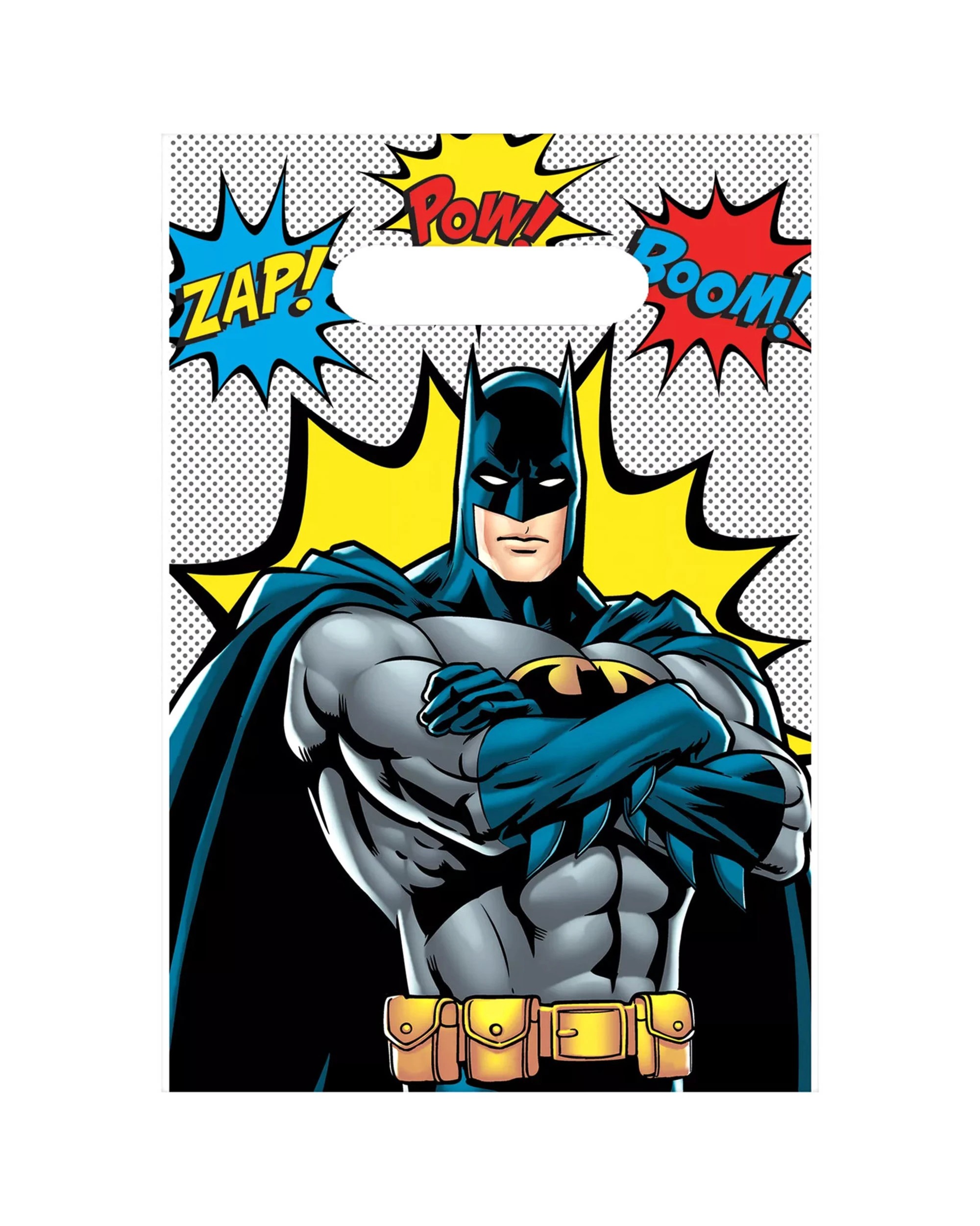 1 Batman Batman Heroes Unite Lolly/Treat Bags Pack of 8, 1 of 1