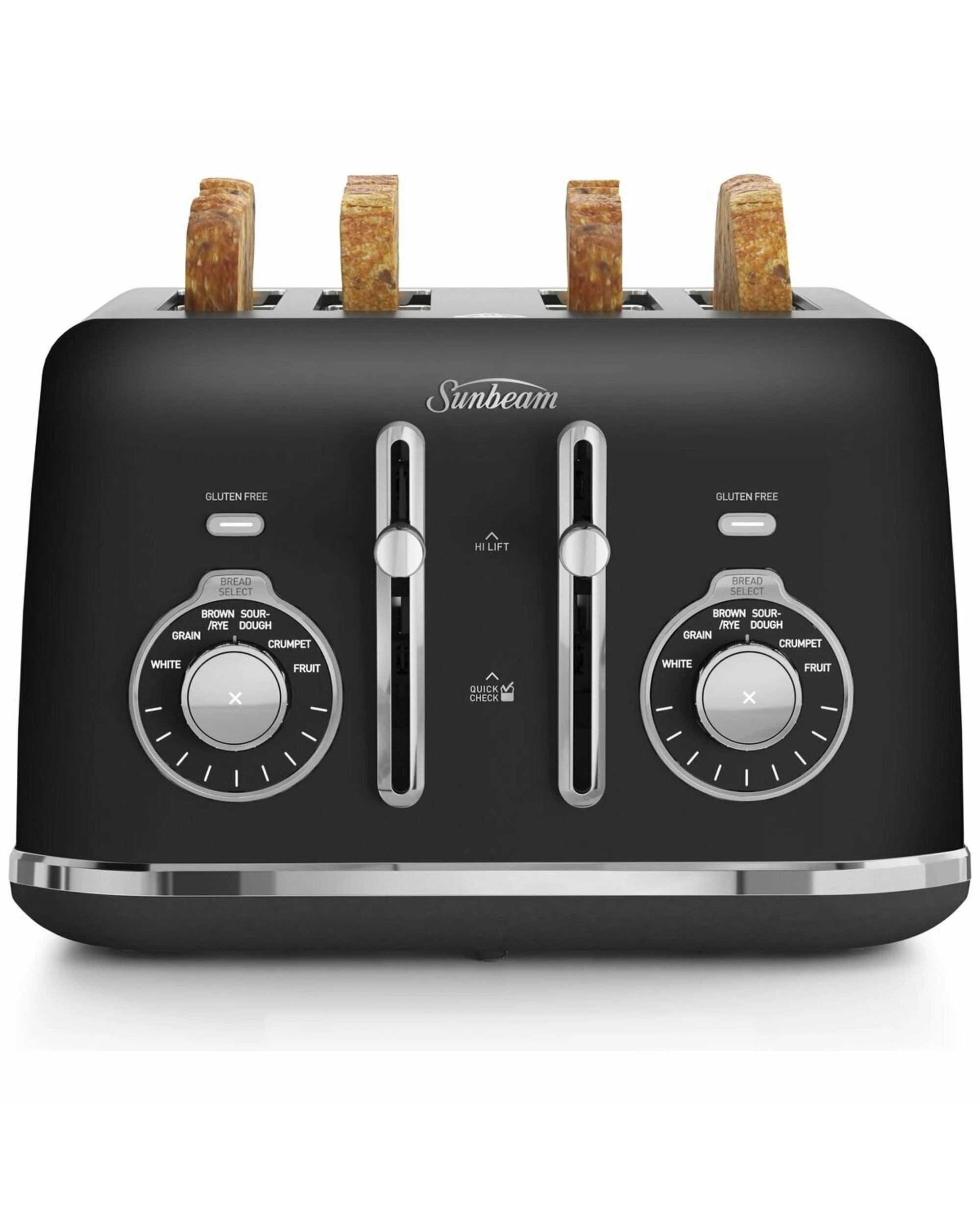 2 Sunbeam Alinea Collection 4 Slice Toaster - Black - BLACK, 2 of 4