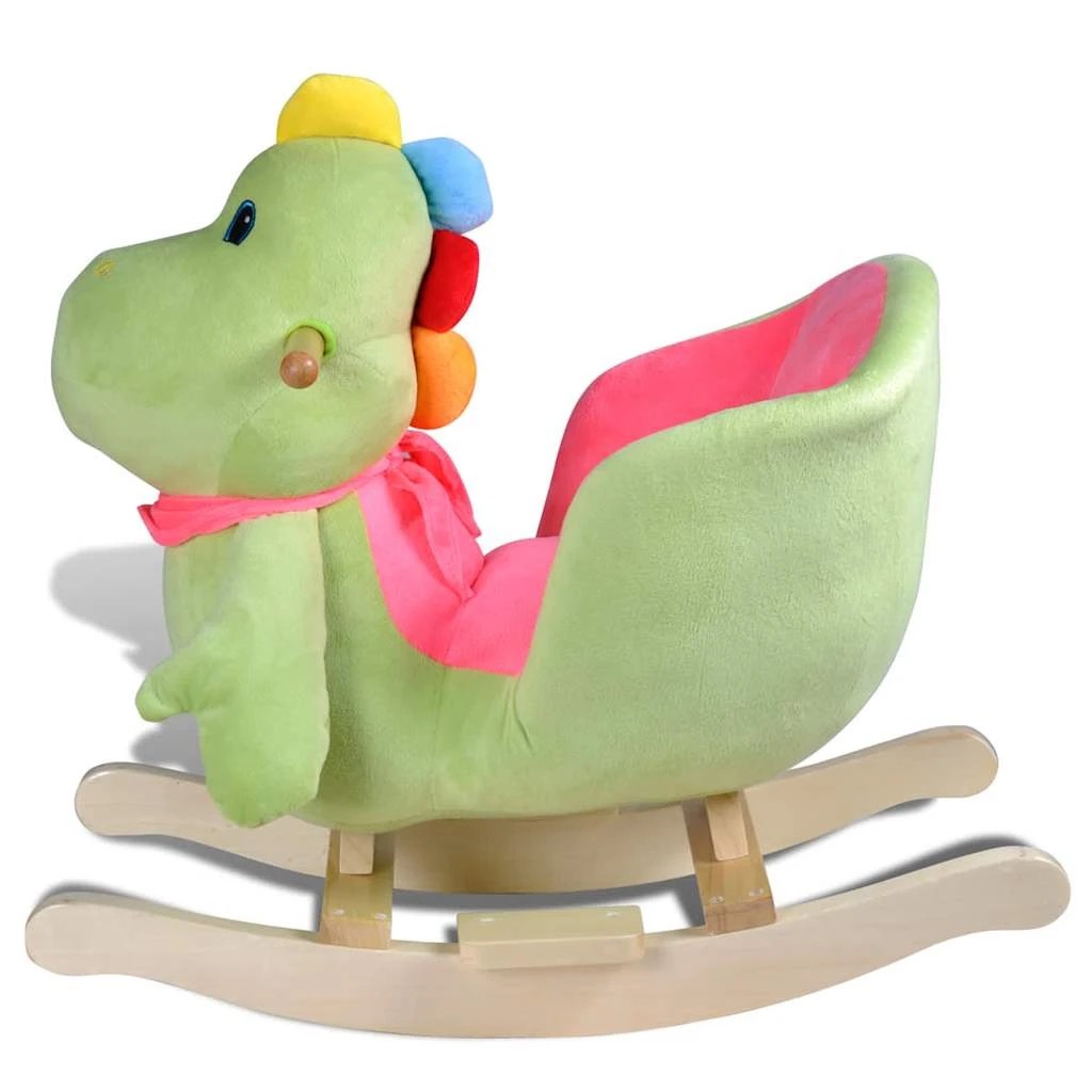 2 Vidaxl Rocking Animal Ride-on Toy - Green, 2 of 2