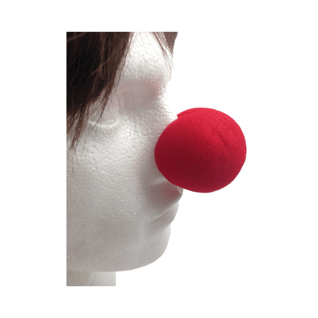 4 BR Costumes 10x Soft CLOWN NOSE Noses Costume Dress Up Halloween Spongy Sponge Circus BULK - Red, 4 of 9