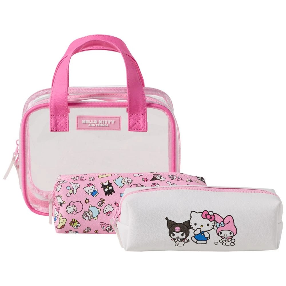 1 Sanrio Hello Kitty and Friends Pencil Case 3 Pack, 1 of 3