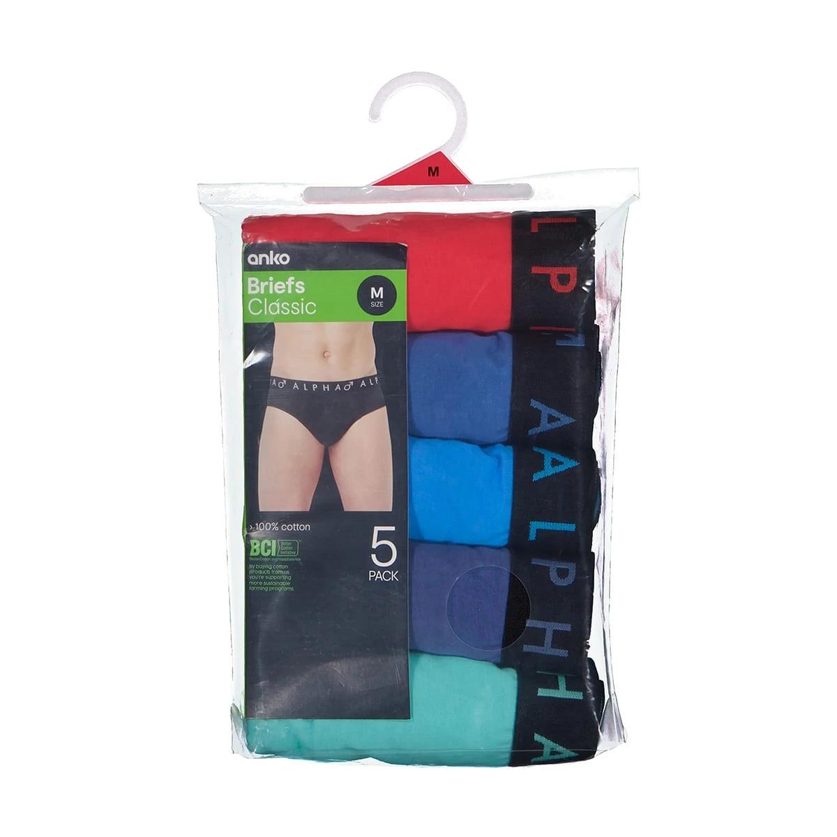 4 5 Pack Attached Elastic Hipster Briefs PRIMARY MULTI, 4 of 10