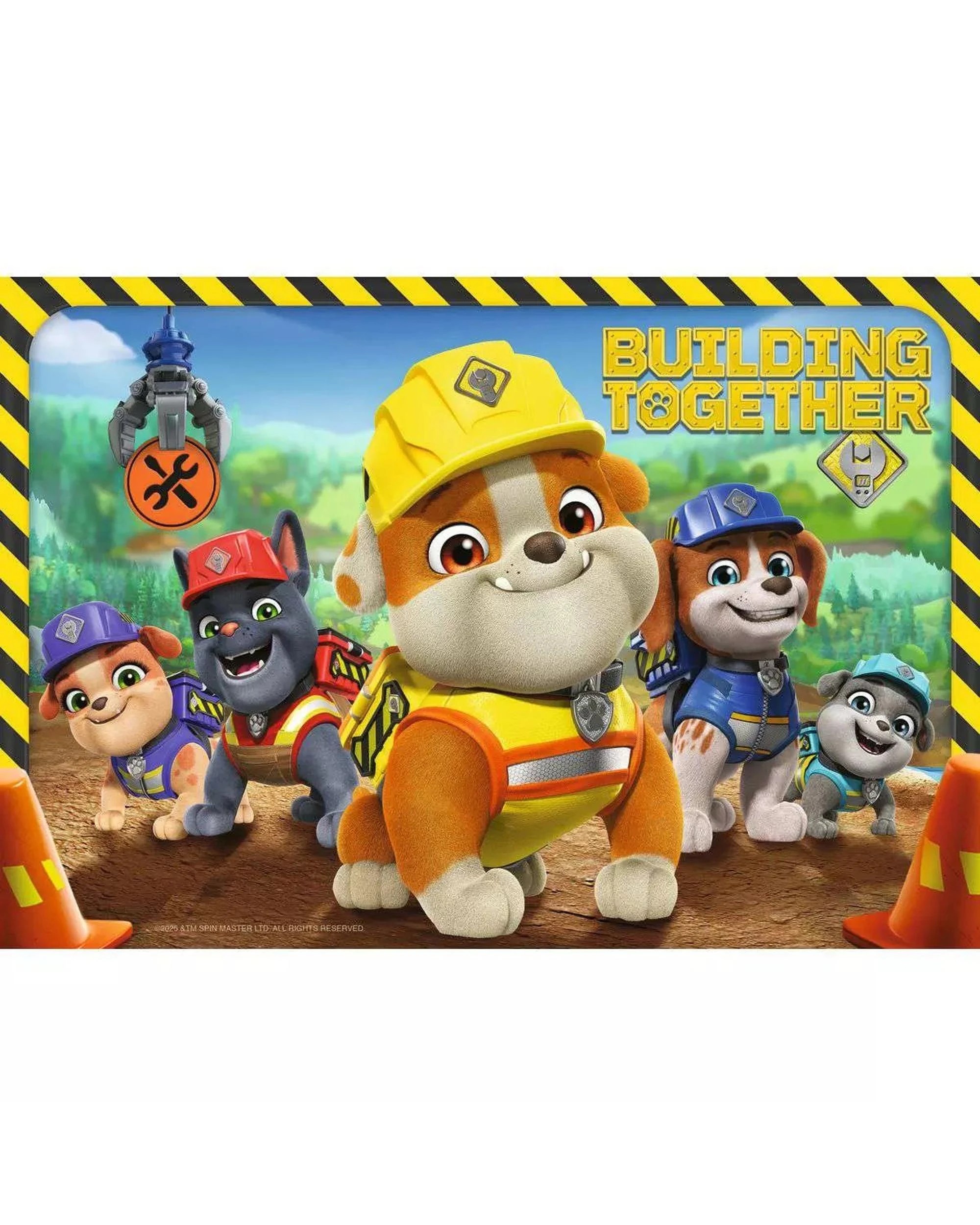 2 Ravensburger Paw Patrol Rubble and Crew 35 Piece Jigsaw Puzzle, 2 of 2