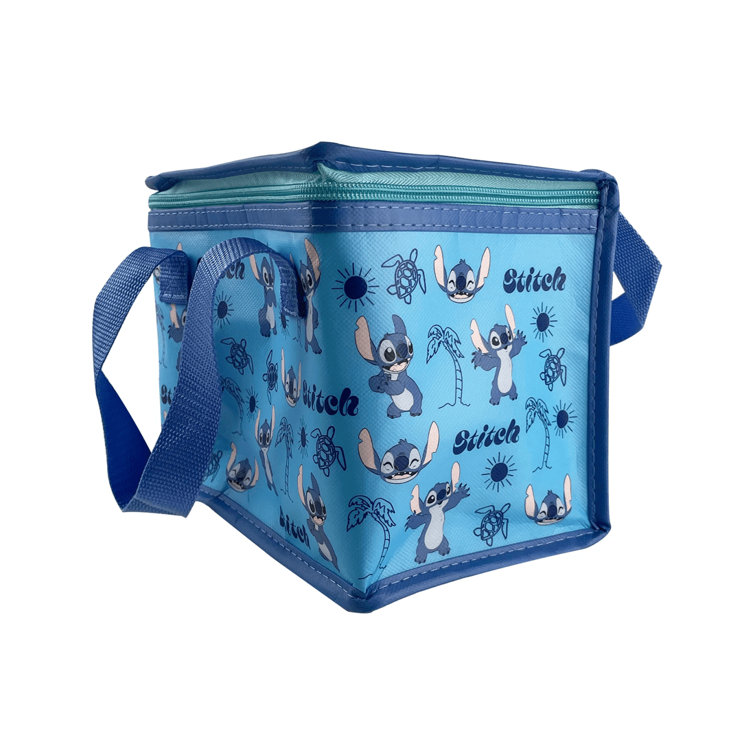 2 Blue Disney Lilo & Stitch Collapsible Lunch Bag, 2 of 4