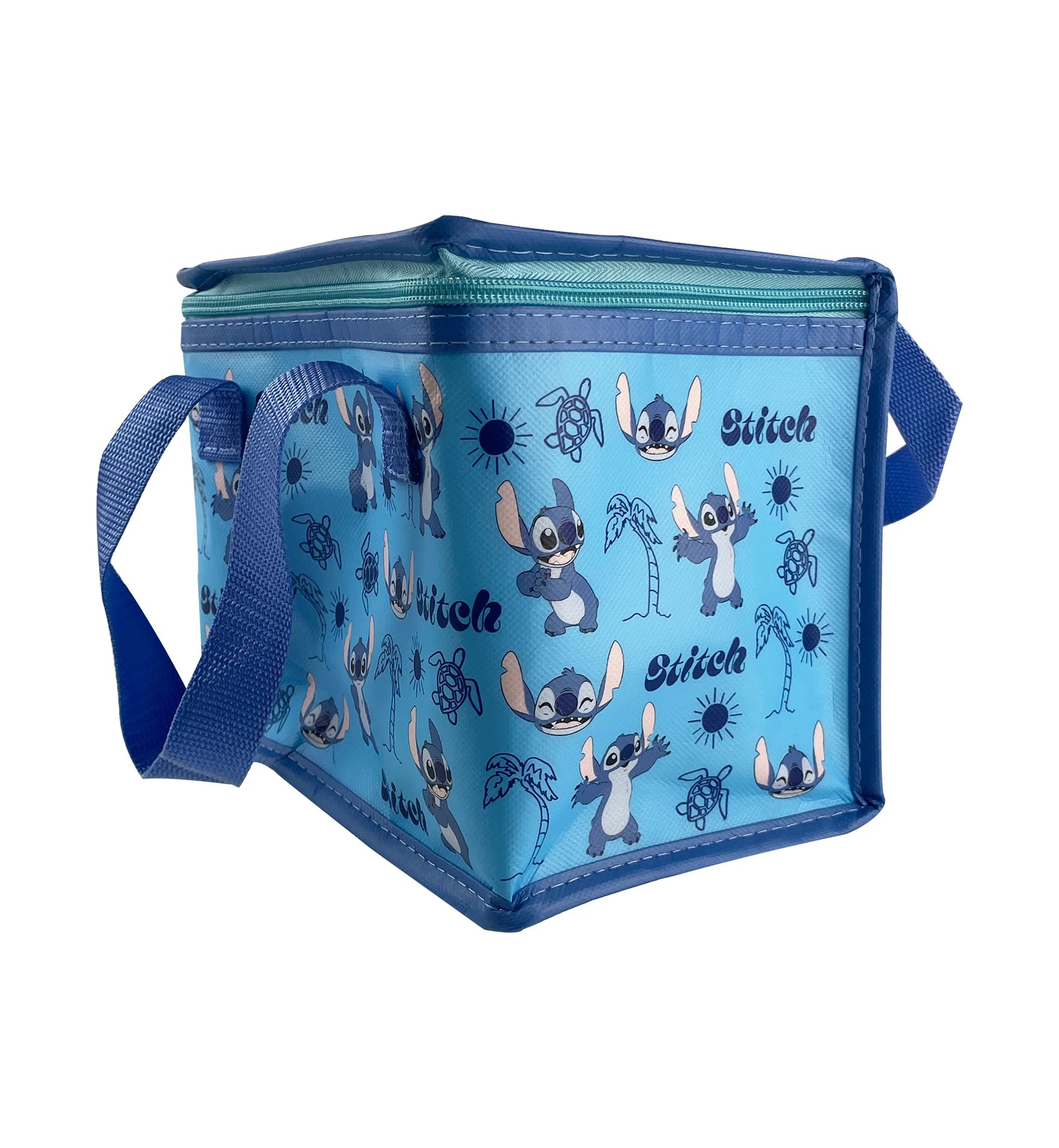 2 Blue Disney Lilo & Stitch Collapsible Lunch Bag, 2 of 4