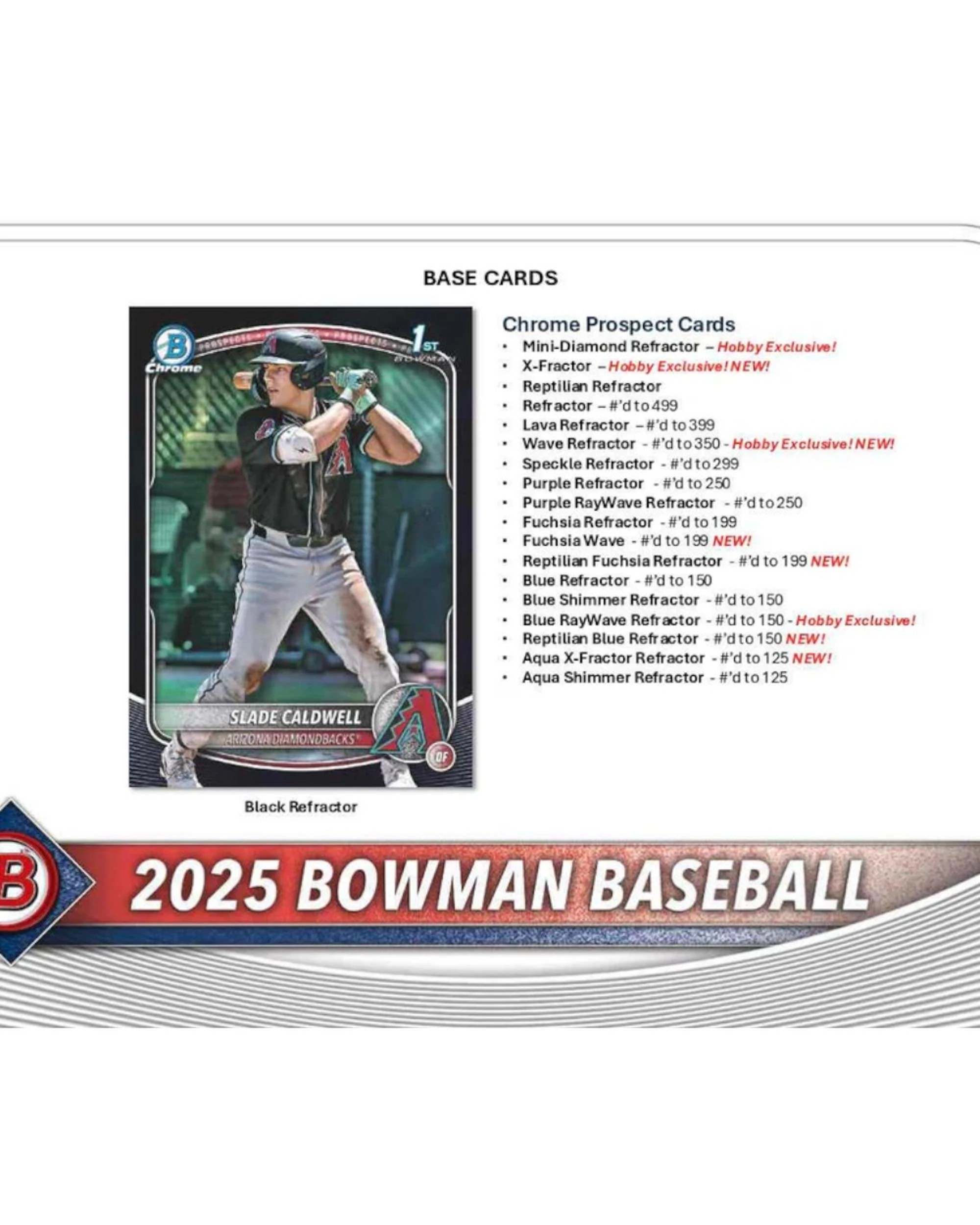 3 Topps 2025 MLB Bowman Baseball Draft Hobby Box, 3 of 8