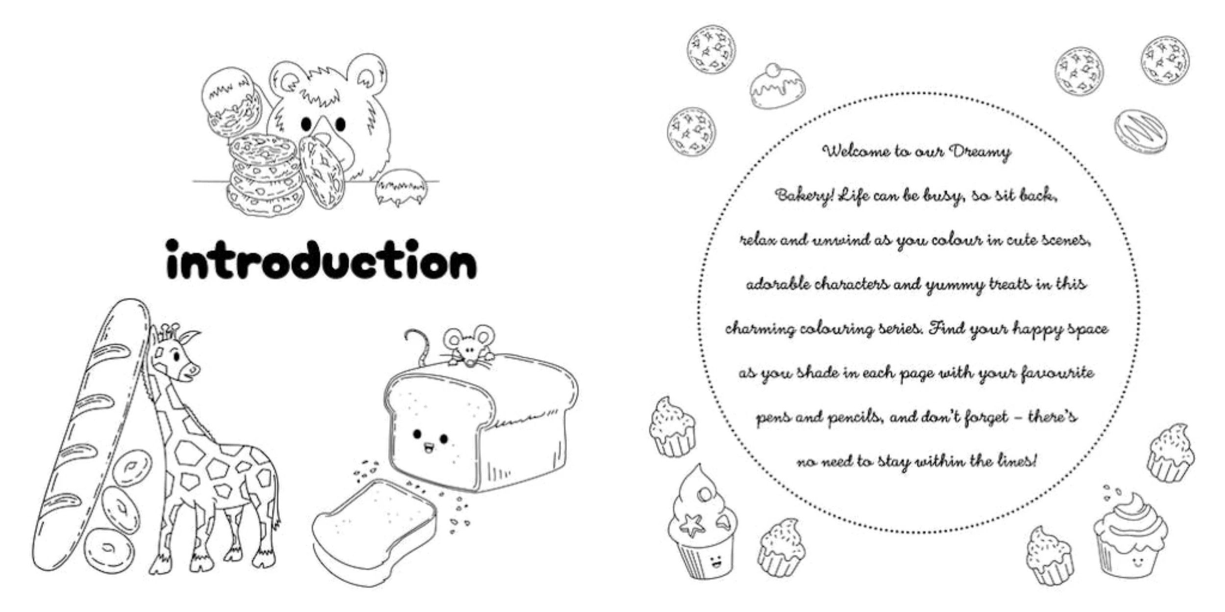 2 Dreamy Bakery: A Cute and Cozy Colouring Book by Ollie Brown - Book, 2 of 4