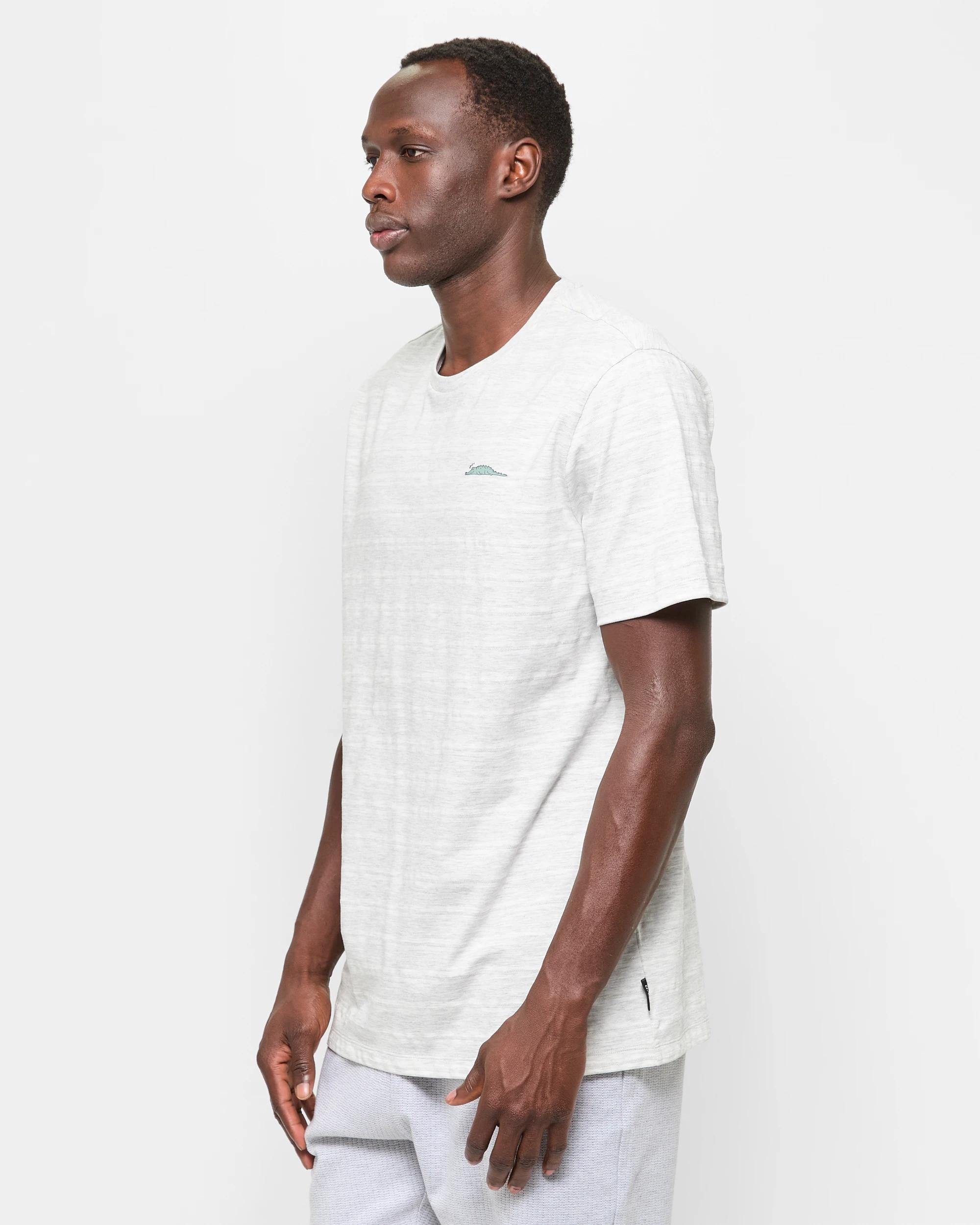 3 Australian Cotton Blend Men's Sleep Jersey T-shirt - Maxx GREY MARLE, 3 of 5