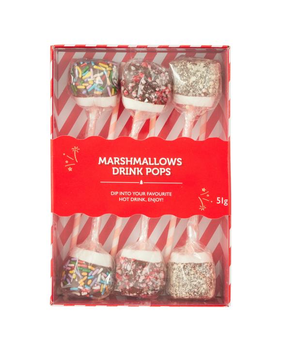 Marshmallow Drink Pops 51g