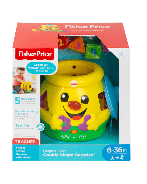 Fisher-Price Laugh and Learn Cookie Shape Surprise