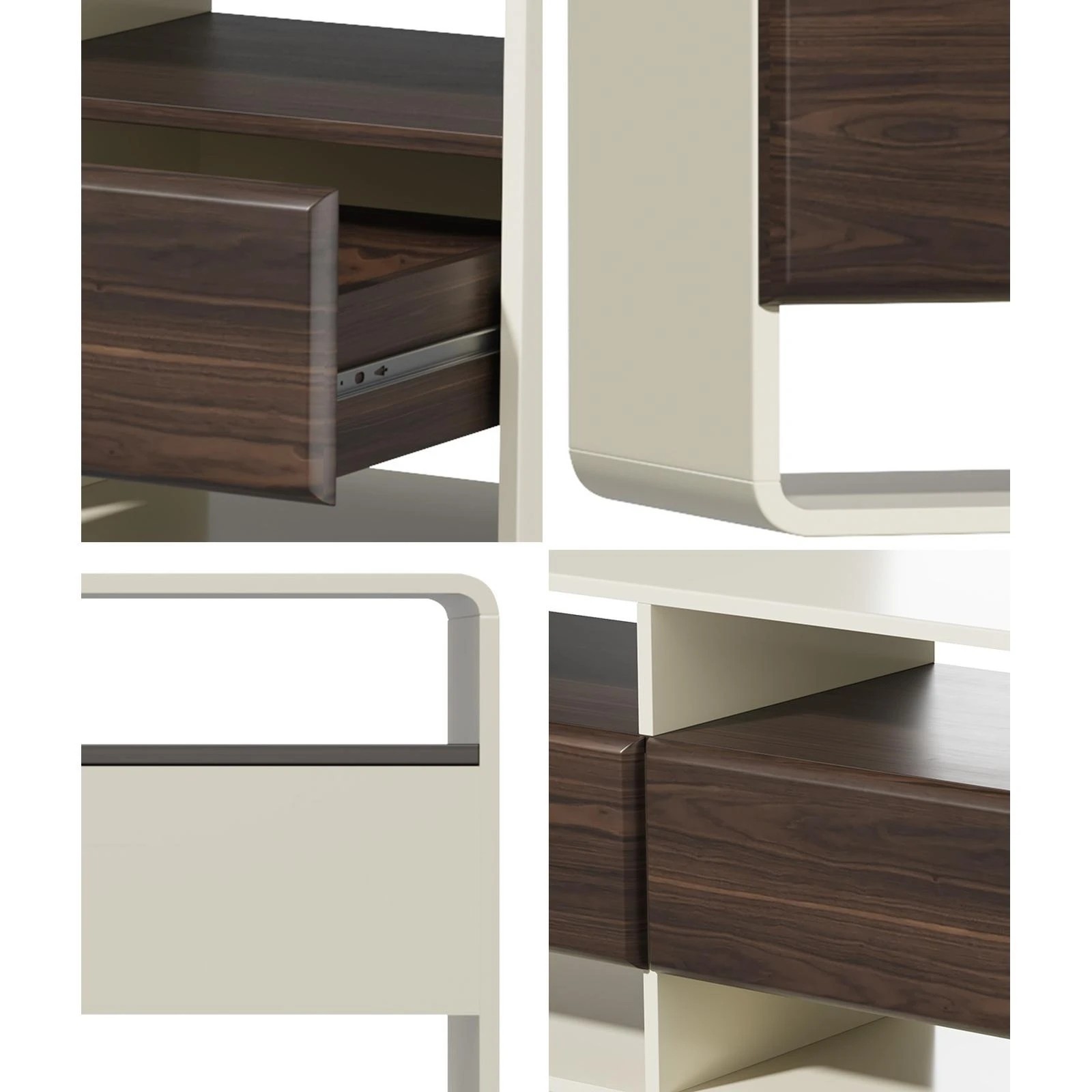 5 Oikiture TV Cabinet Entertainment Unit 3 Drawers 140cm - Multi, 5 of 10