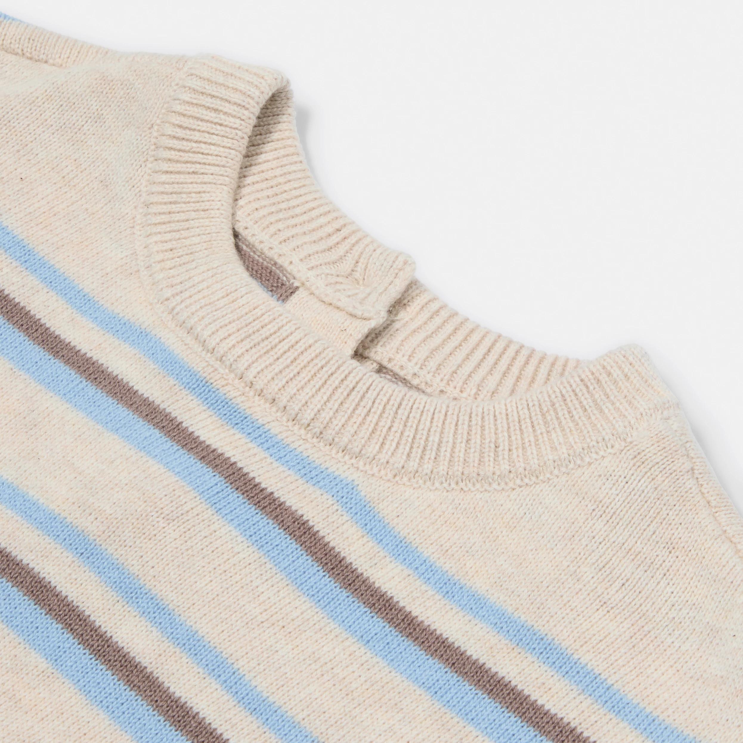 5 2 Piece Short Sleeve True Knit Set BLUE STRIPES, 5 of 6
