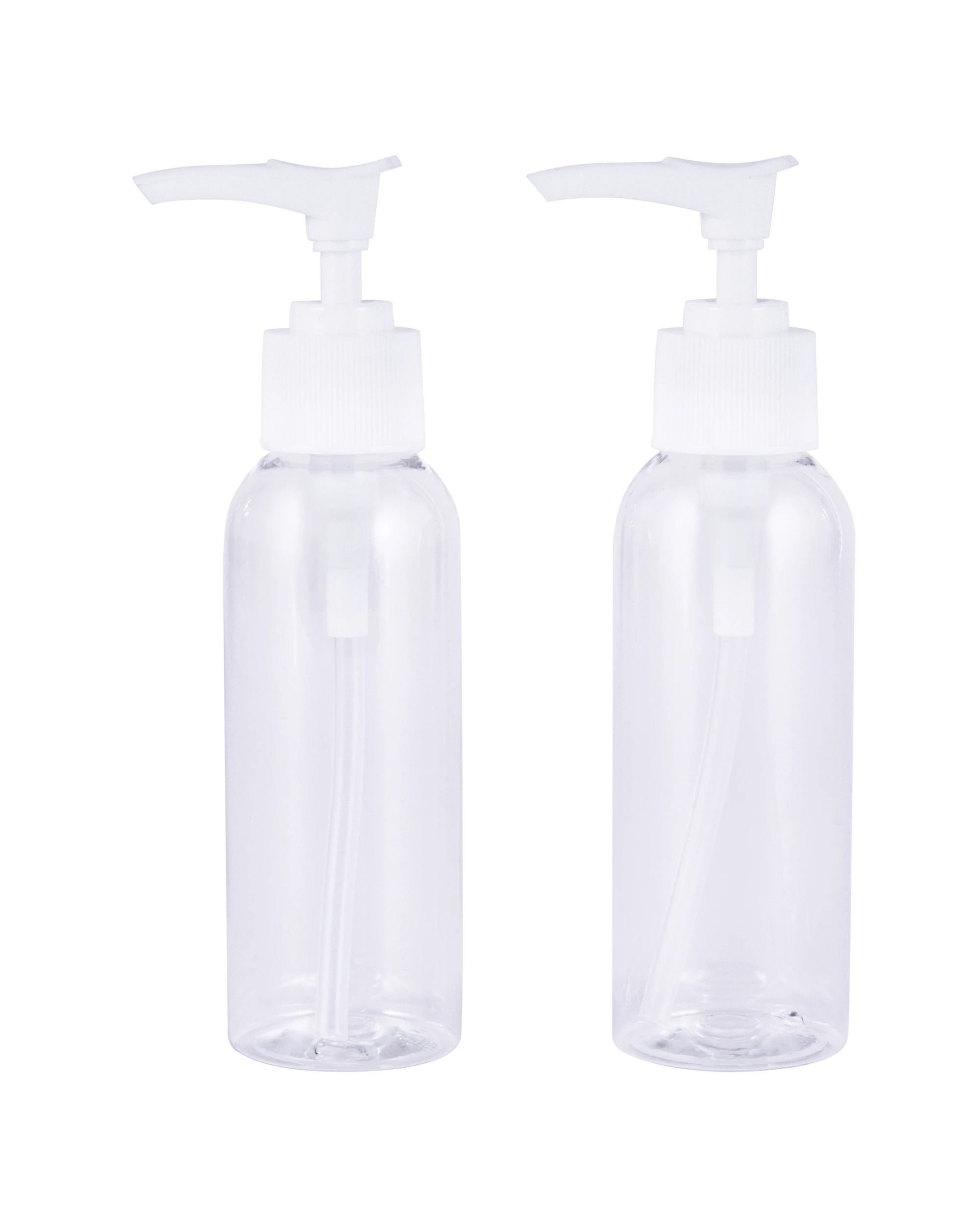 2 OXX Travel 2 Pack Pump Bottles - White and Clear, 2 of 9