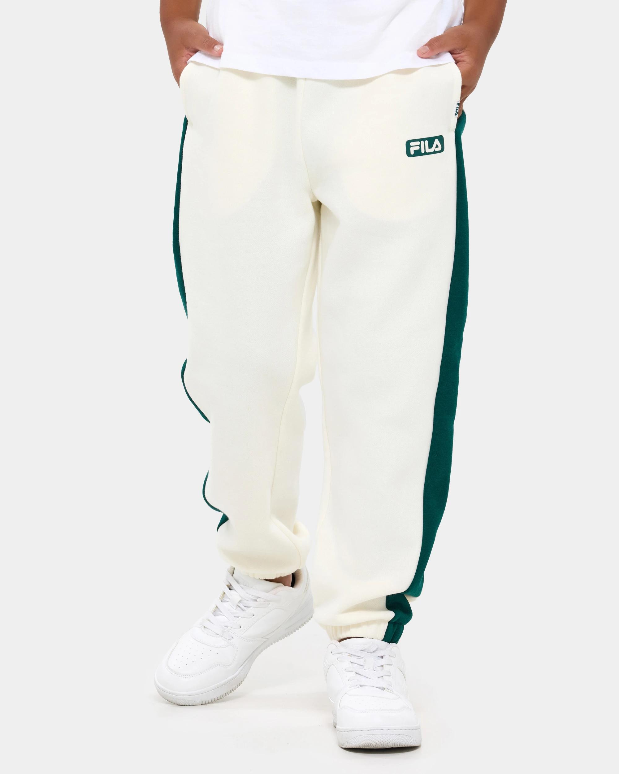 1 Fila Michael College Jogger Pants OFF WHITE, 1 of 7