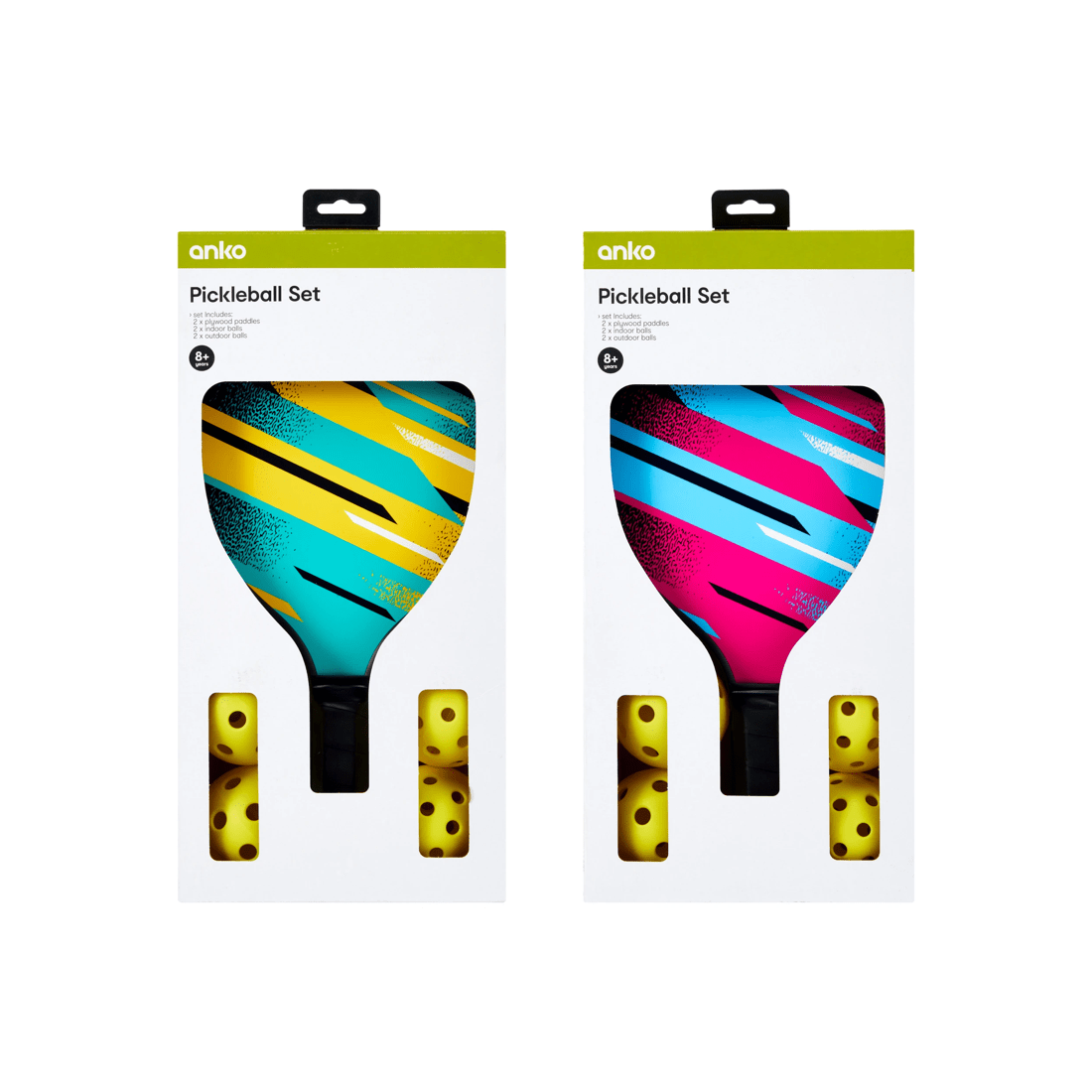 7 Pickleball Paddle Set - Assorted, 7 of 7