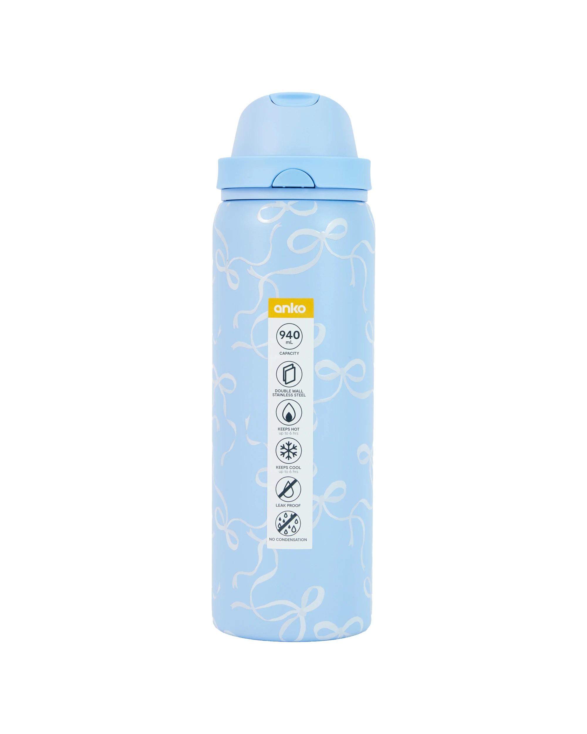7 940ml Bow Dual Function Drink Bottle, 7 of 7
