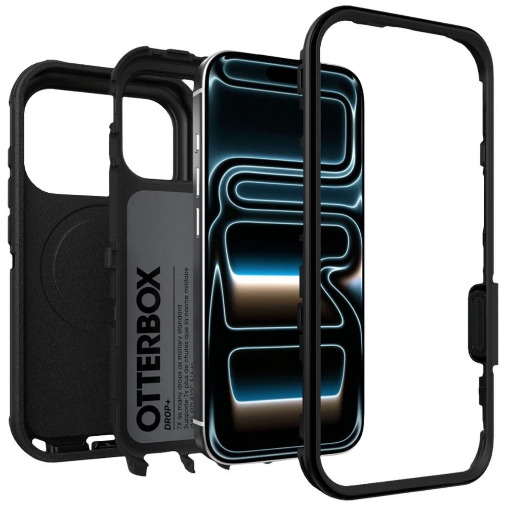 2 OtterBox Defender Pro Case iPhone 18 Pro Black, 2 of 5