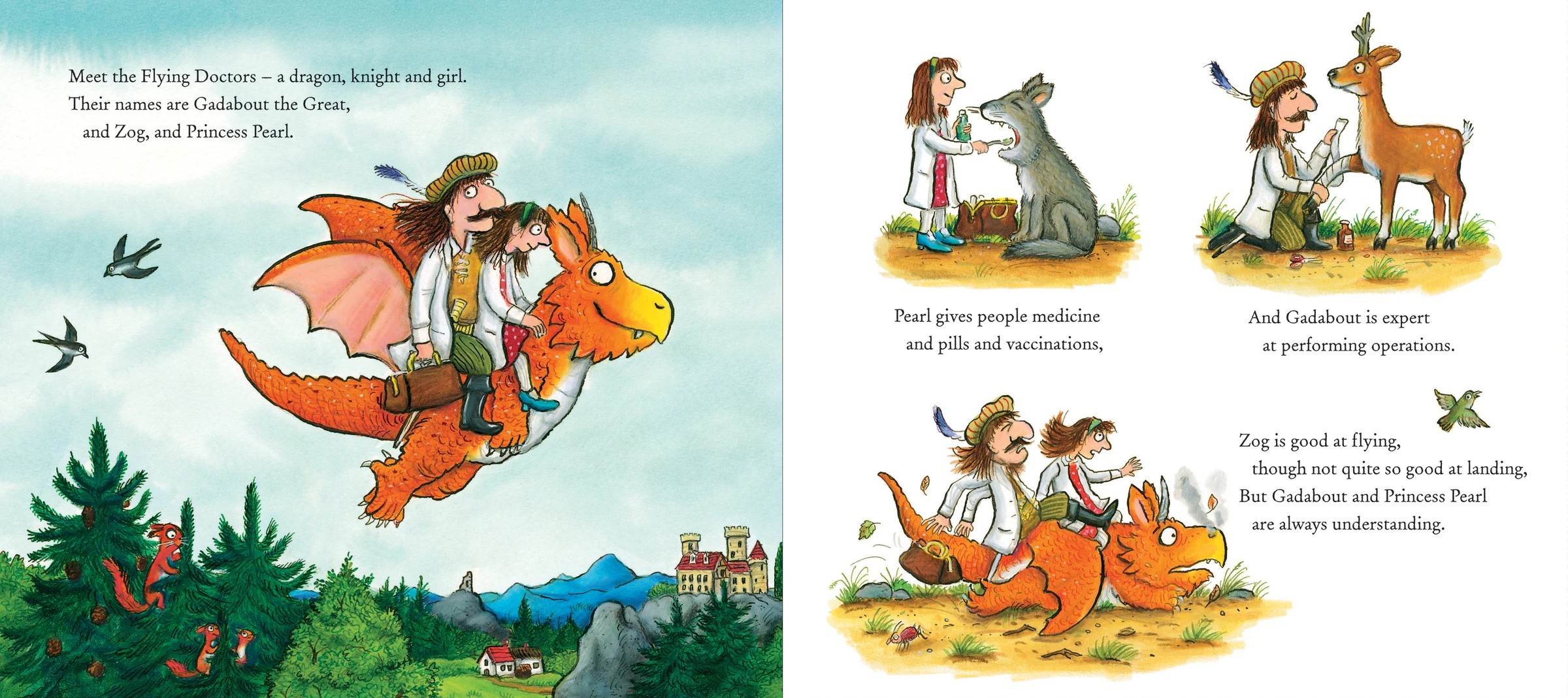 2 Zog and the Flying Doctors: 10th Anniversary Edition by Julia Donaldson - Book, 2 of 3