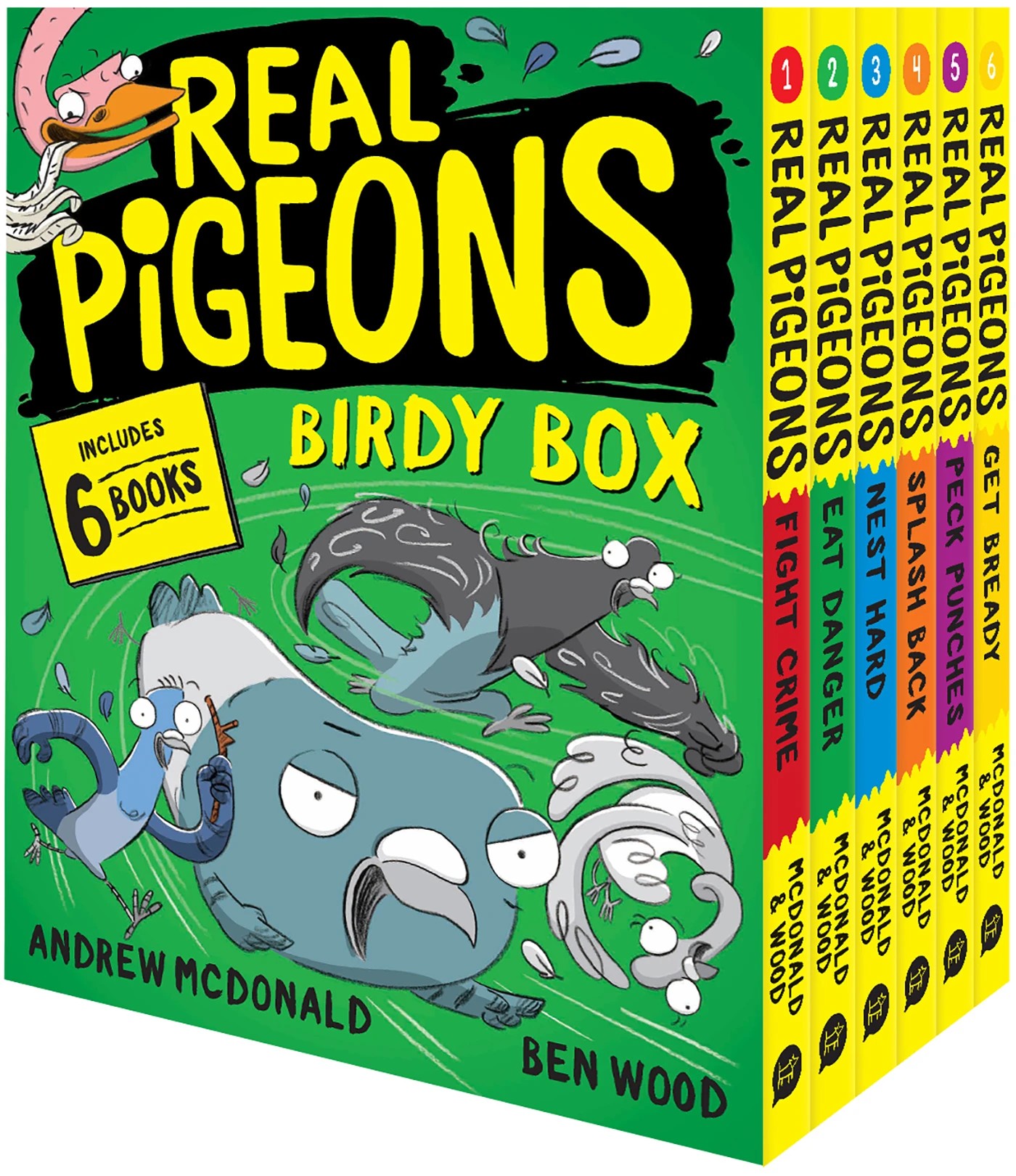 1 Real Pigeons Birdy Box Set by Andrew McDonald - Book, 1 of 1