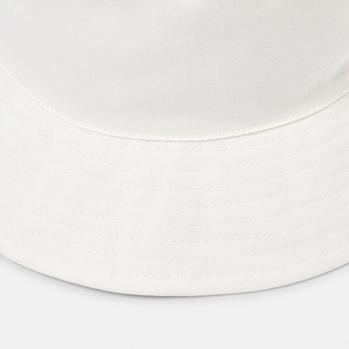 2 Cotton Twill Bucket Hat WHITE, 2 of 2