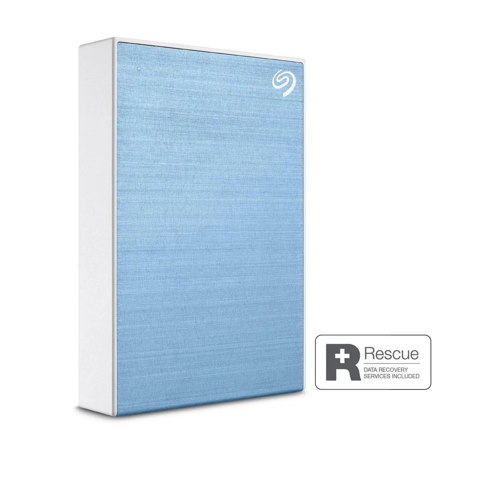 3 Seagate 5TB One Touch Portable Hard Drive Sky Blue, 3 of 4