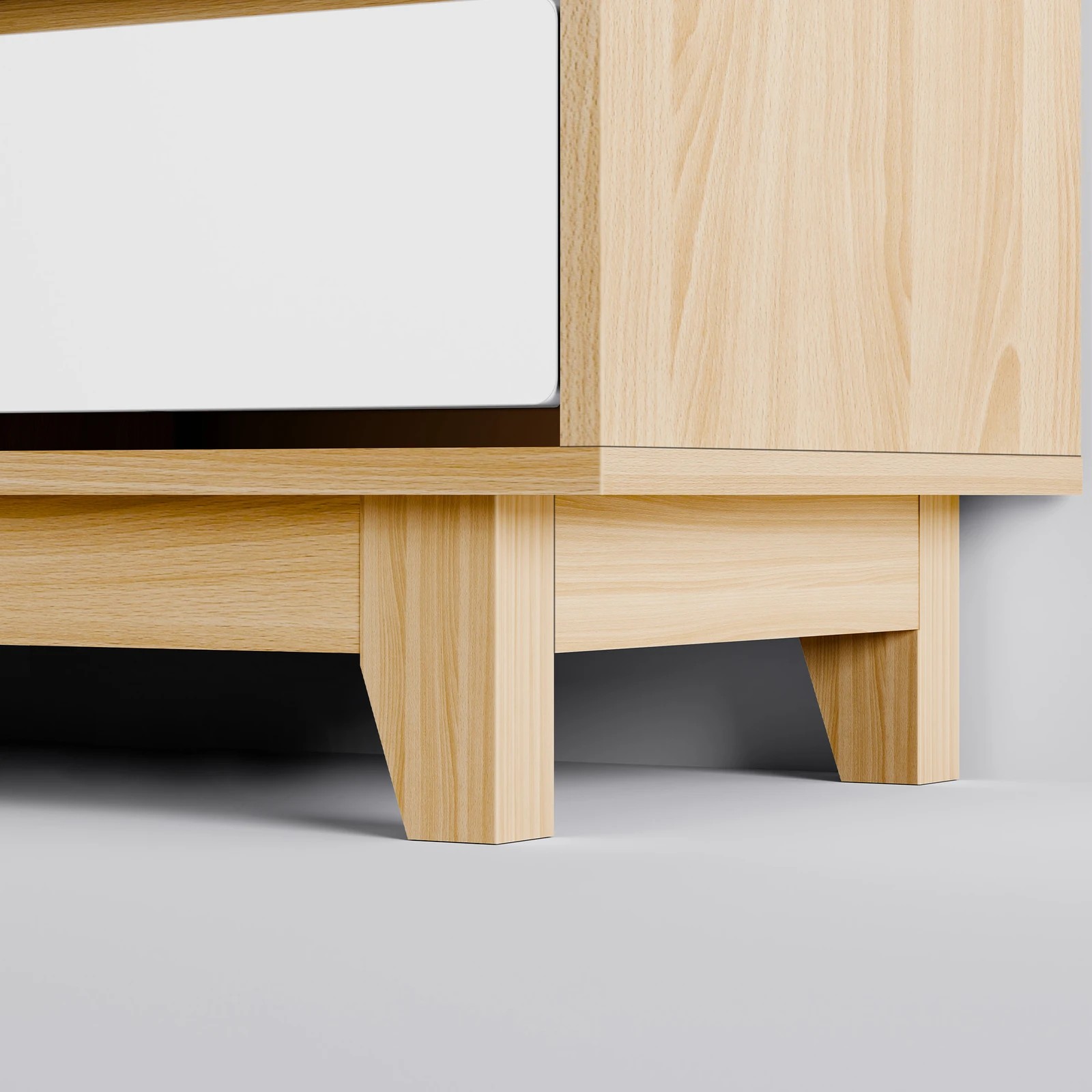 9 Alfordson 10 Chest of Drawers Minimalist Storage Cabinet Dresser - Oak, 9 of 10