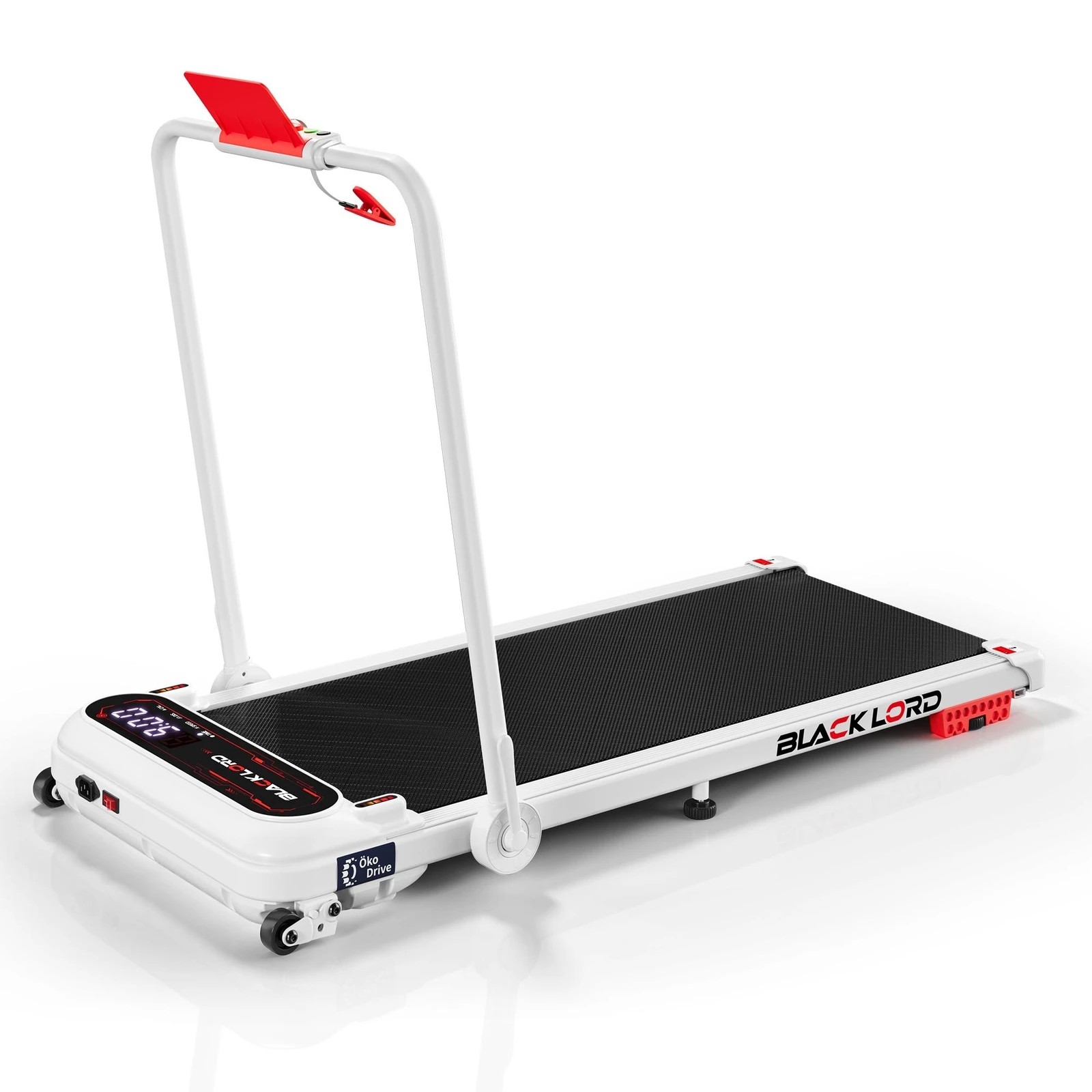 1 Black Lord Treadmill Walking Pad Folding Incline Shock Absorbers 390mm - White, 1 of 10